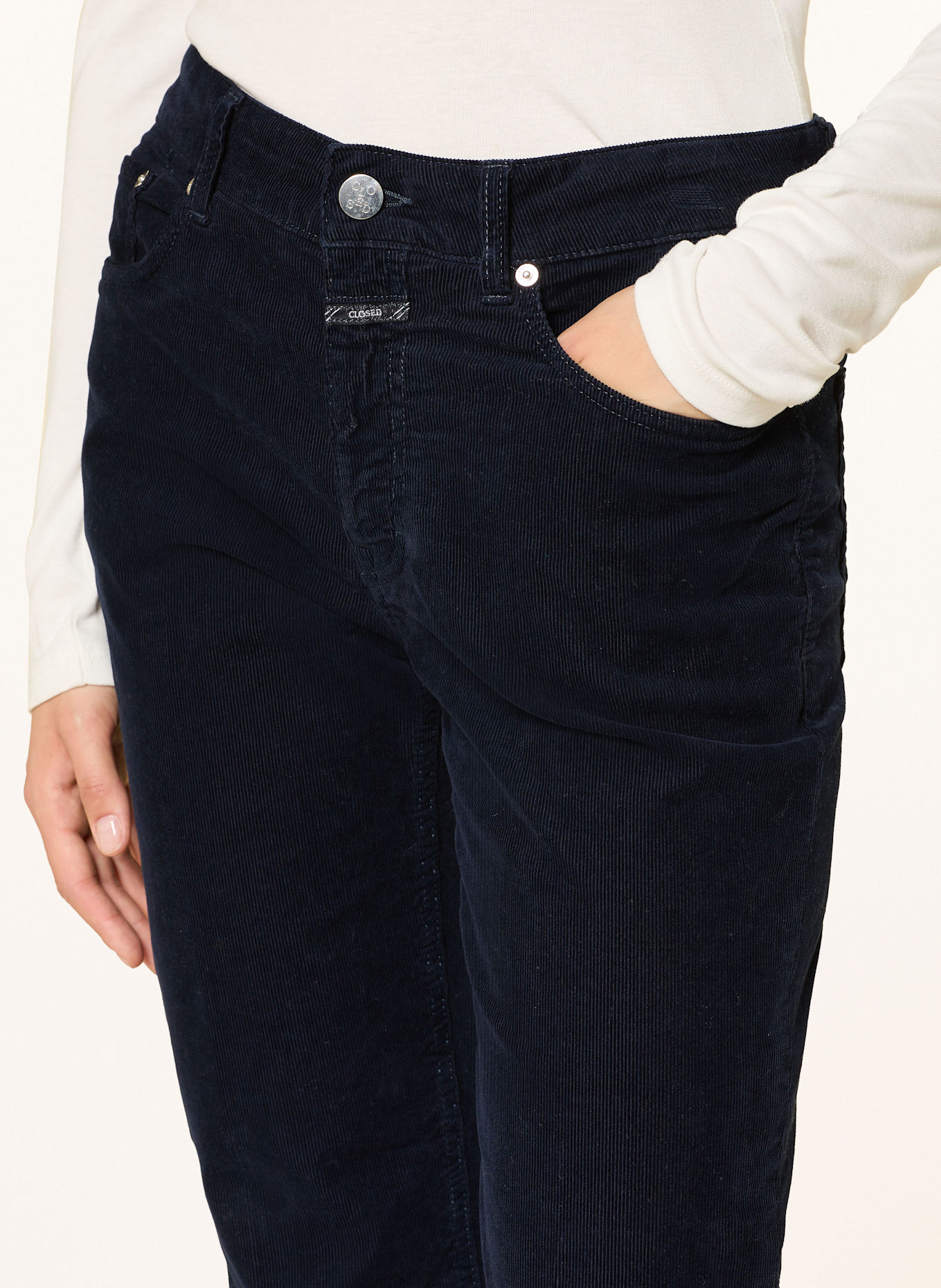 CLOSED Cordhose MILO: DUNKELBLAU