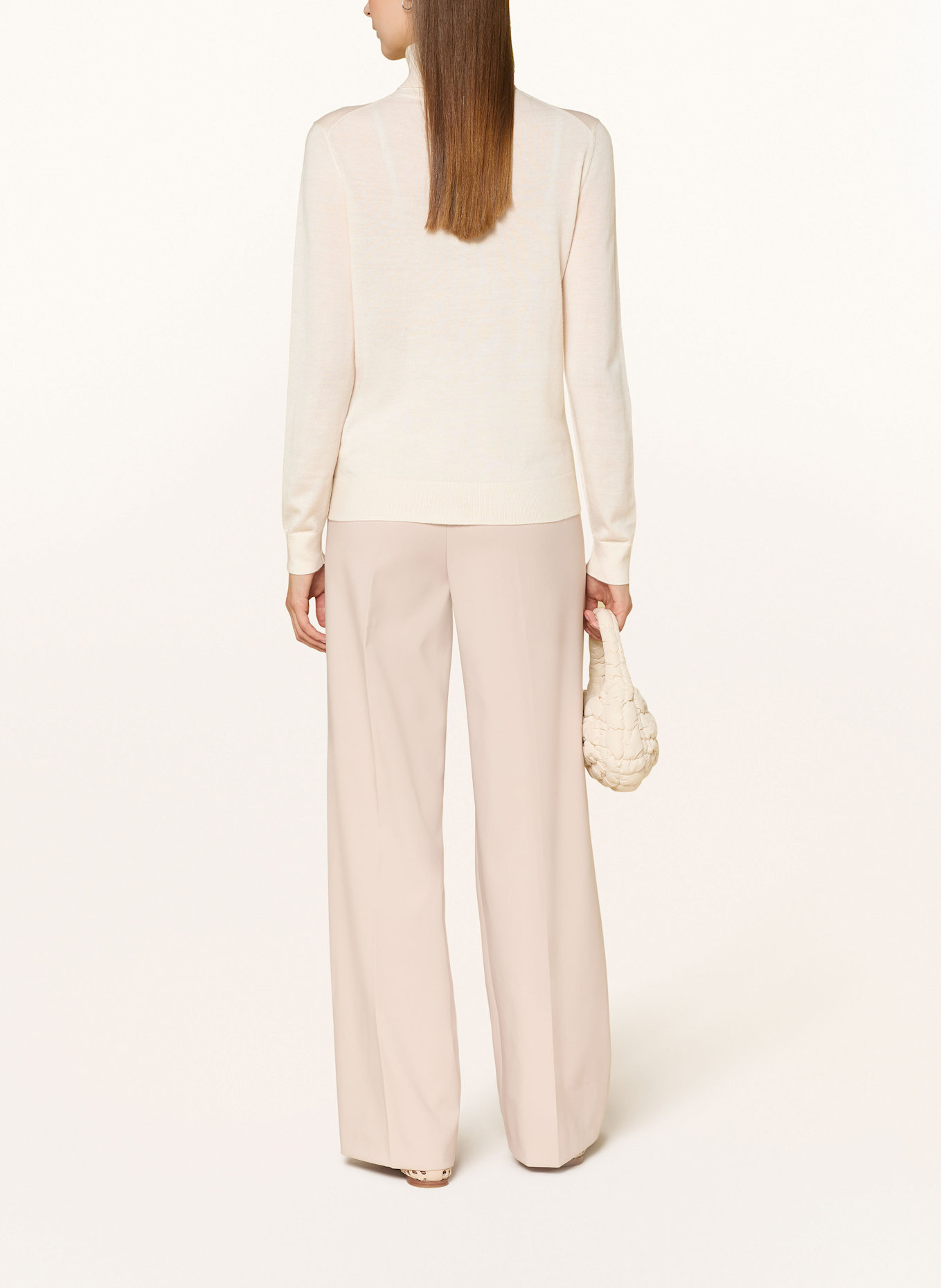 darling harbour Rollkragenpullover: WEISS