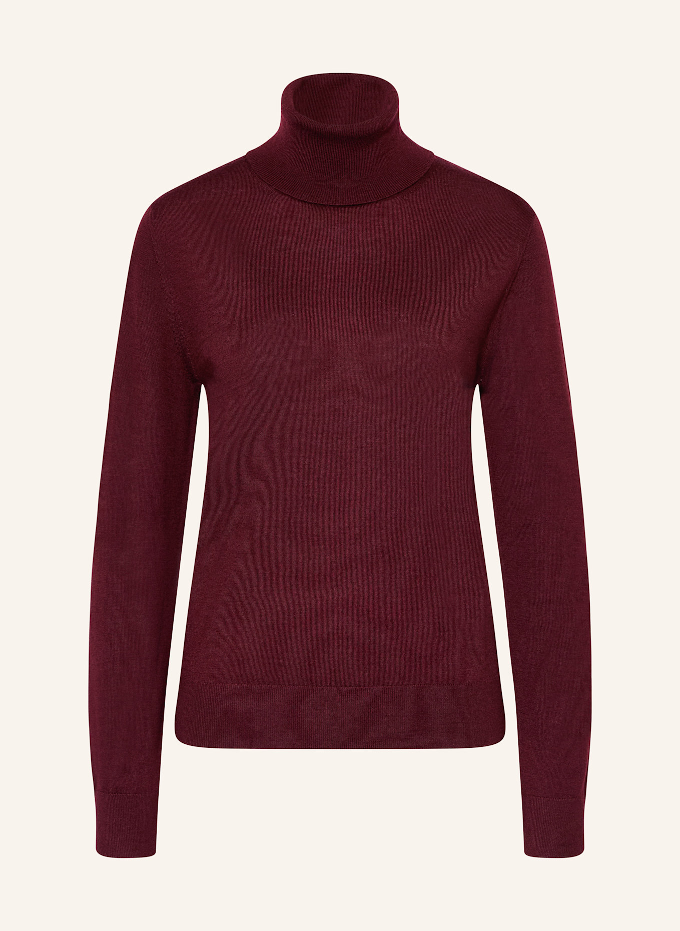 darling harbour Turtleneck sweater: DARK RED