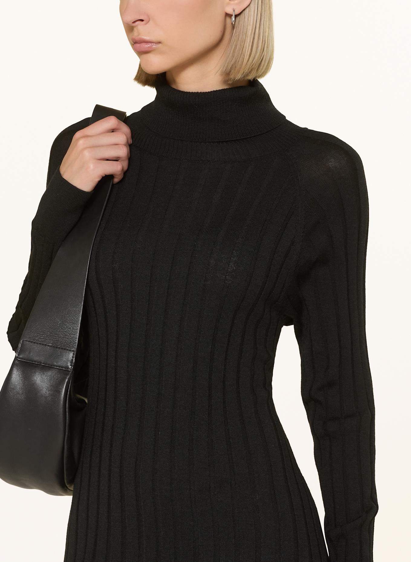 darling harbour Strickkleid: SCHWARZ