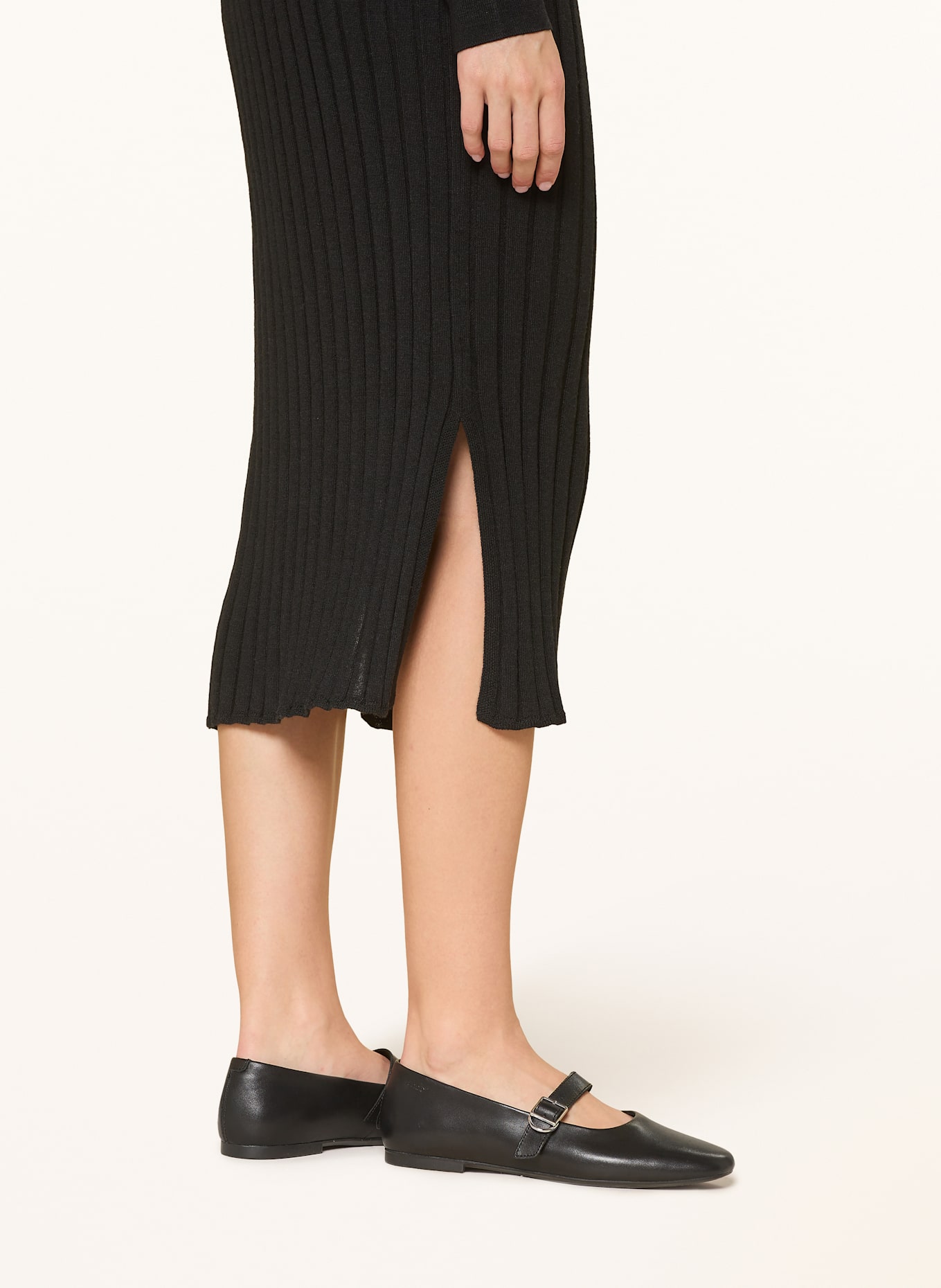 darling harbour Strickkleid: SCHWARZ