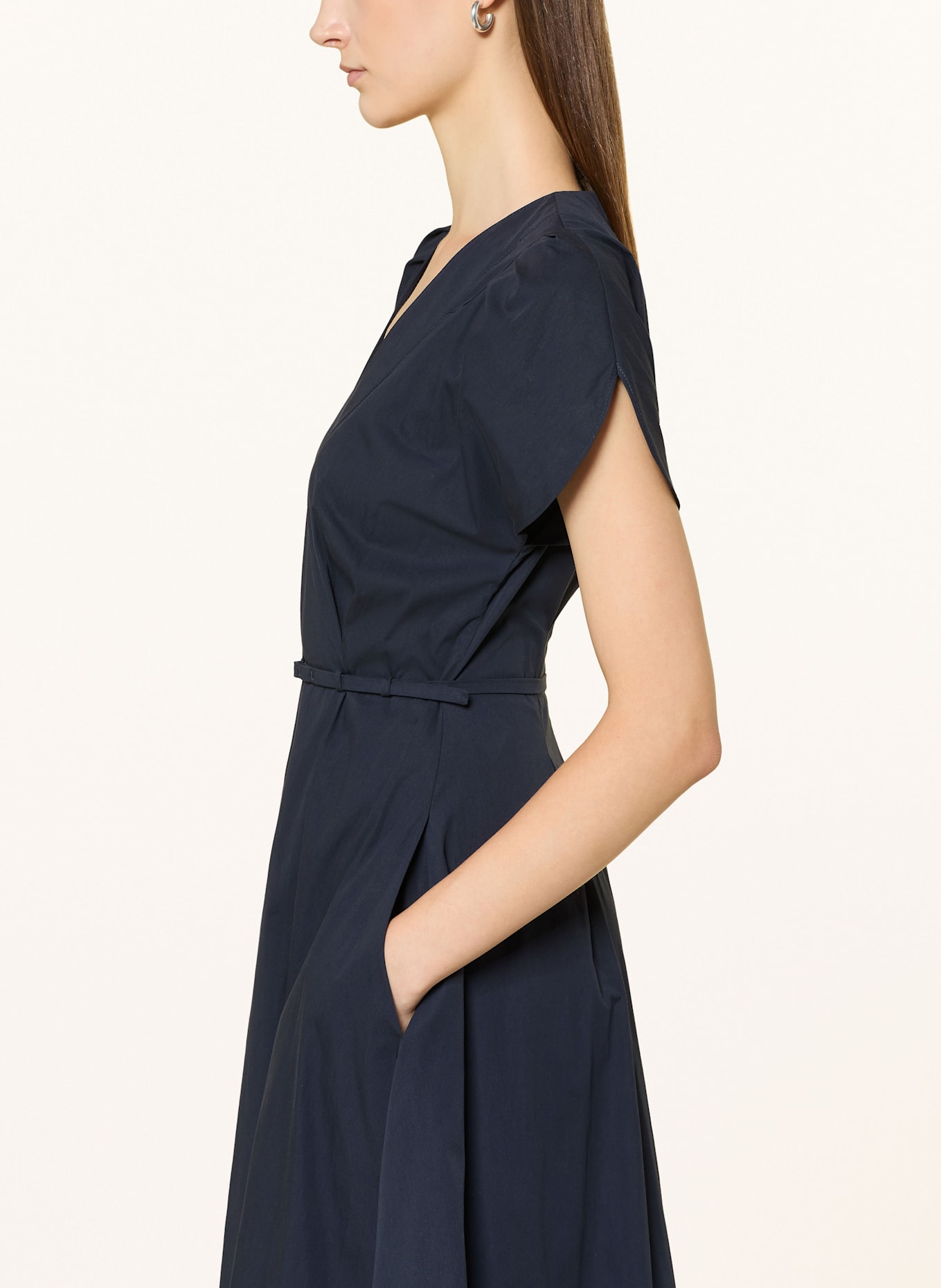 BOSS Kleid DEMNILIA: DUNKELBLAU