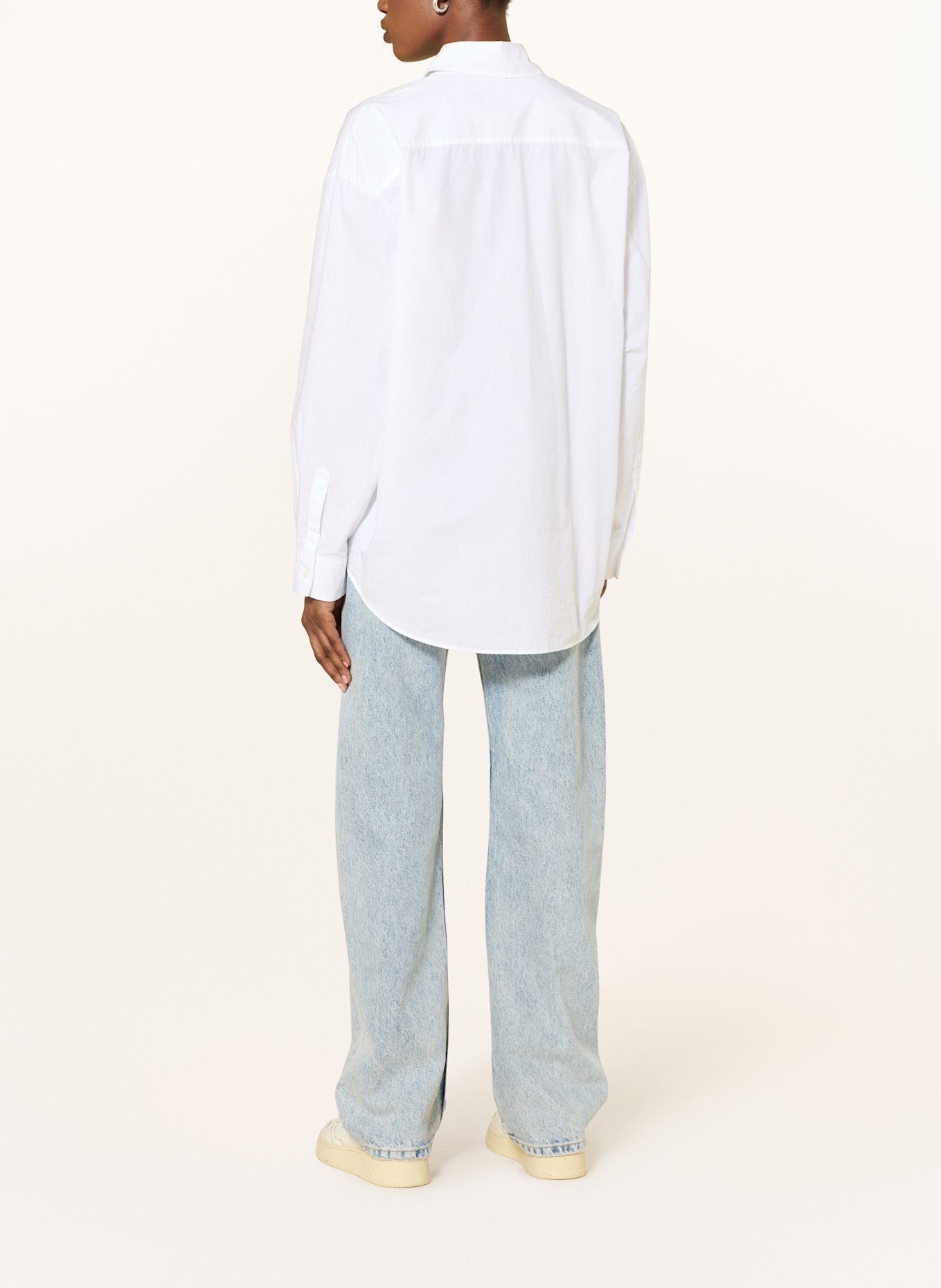 HUGO BLUE Hemdbluse ELISANA: WEISS