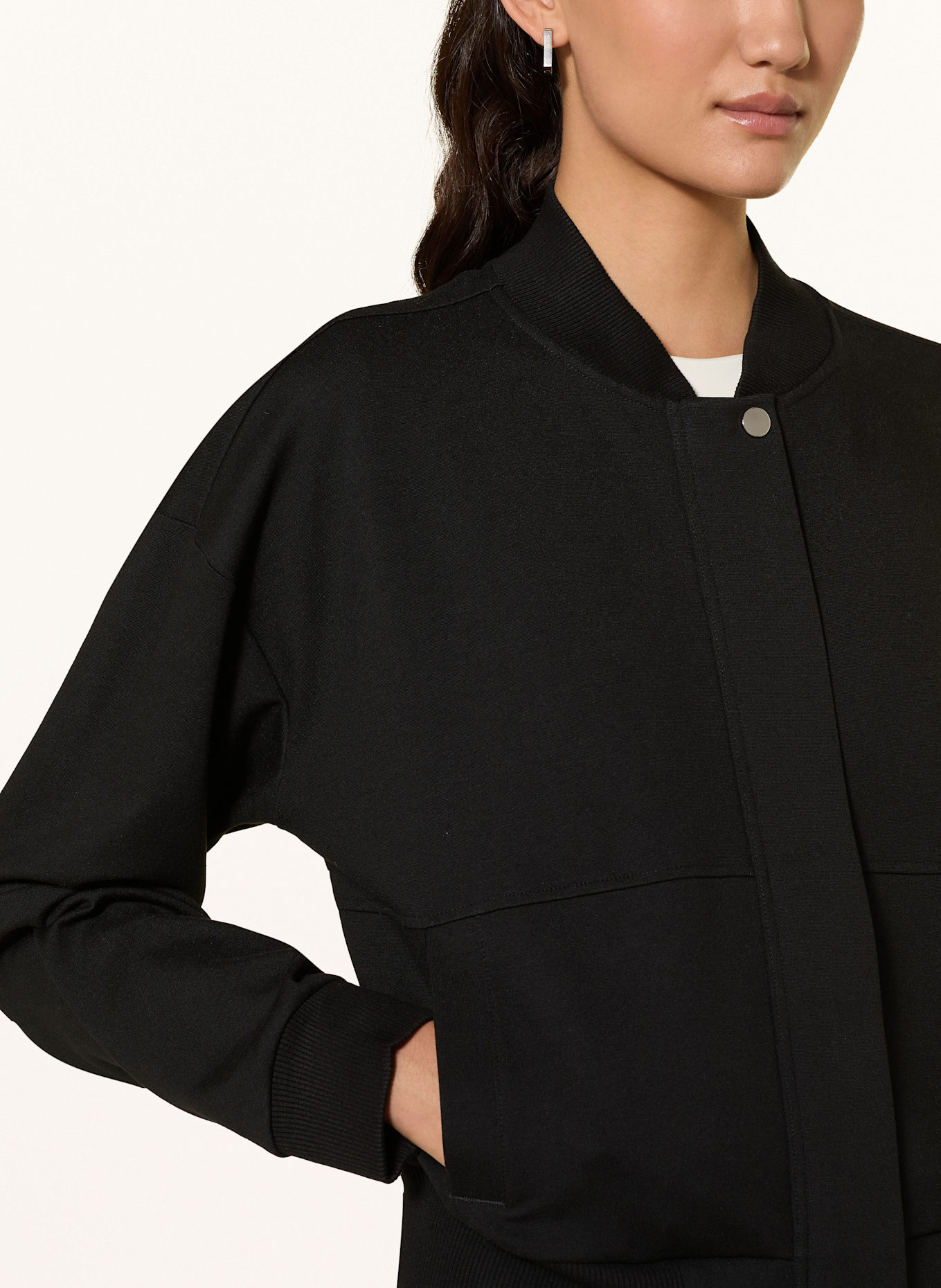 HUGO Blouson sweat DAKURE: NOIR