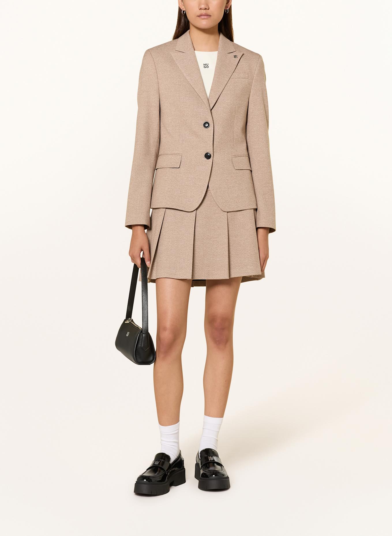 HUGO Blazer ANORIA: HELLBRAUN