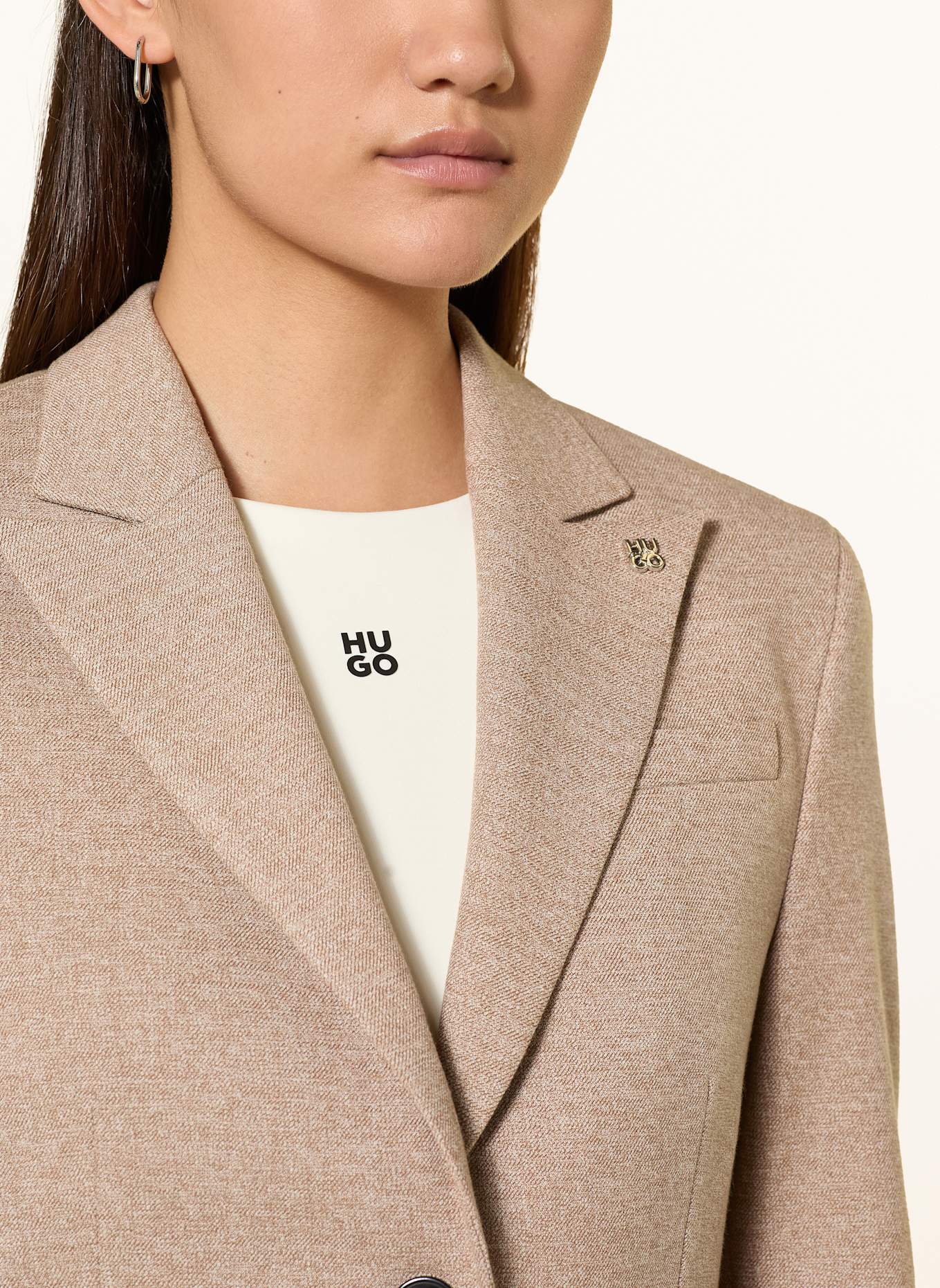 HUGO Blazer ANORIA: HELLBRAUN