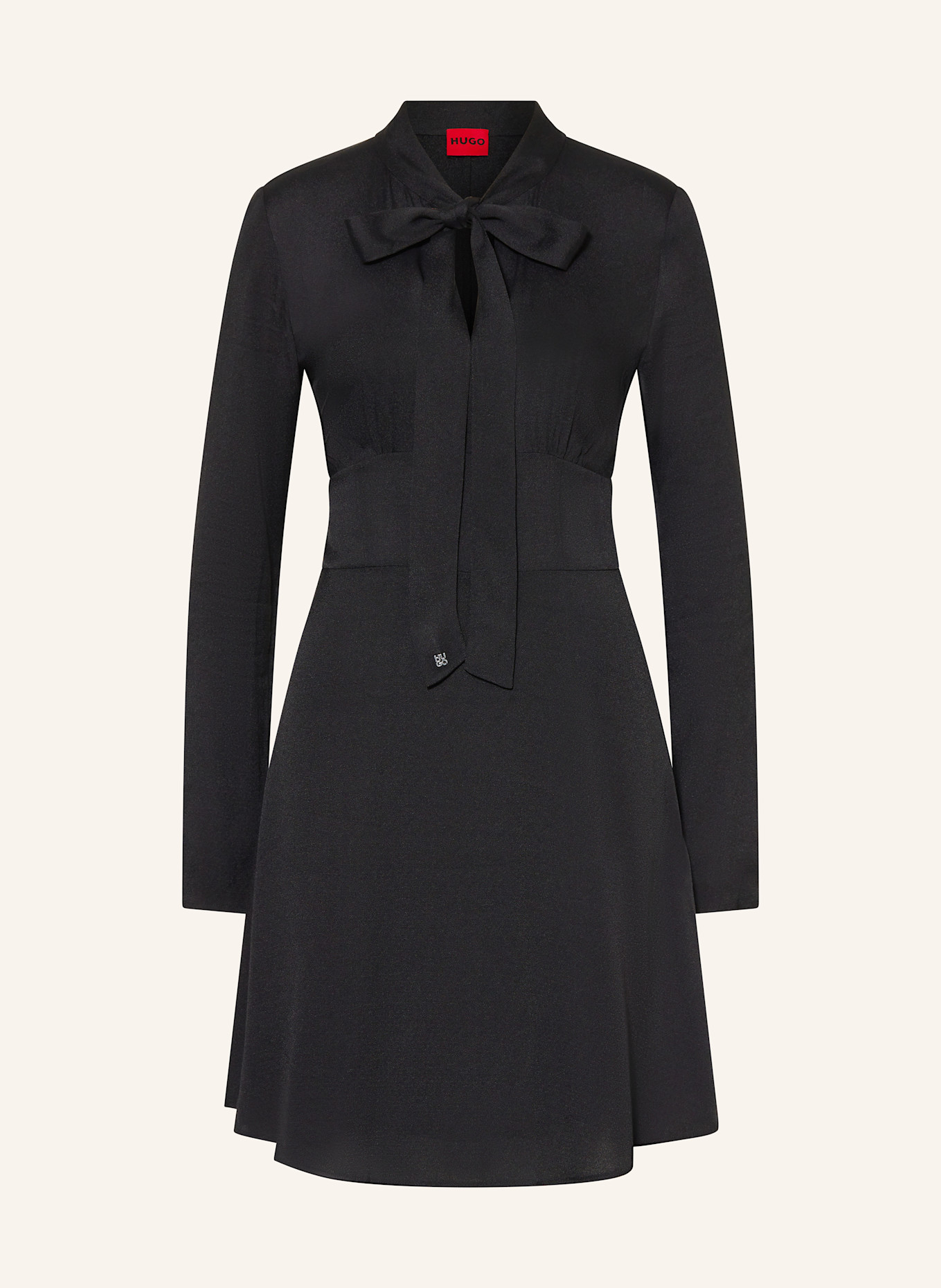 HUGO Schluppenkleid KINGE: 001 BLACK