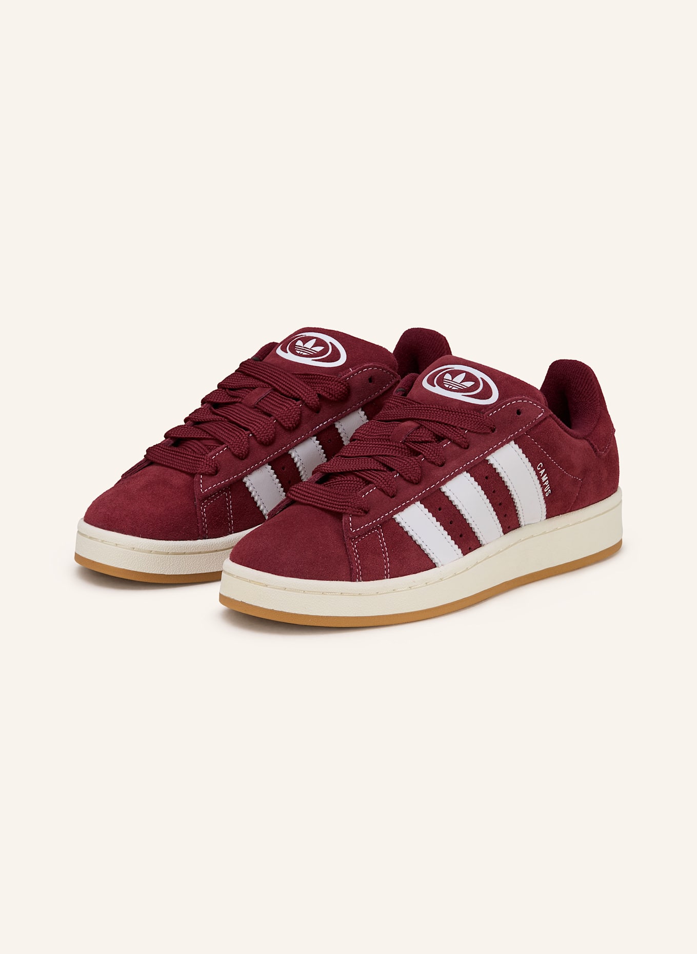 adidas Originals Sneaker CAMPUS 00S: DUNKELROT/ WEISS