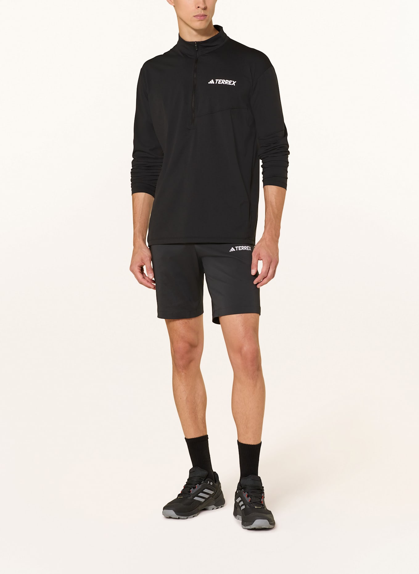 adidas TERREX TERREX MULTI CLIMACOOL midlayer: BLACK