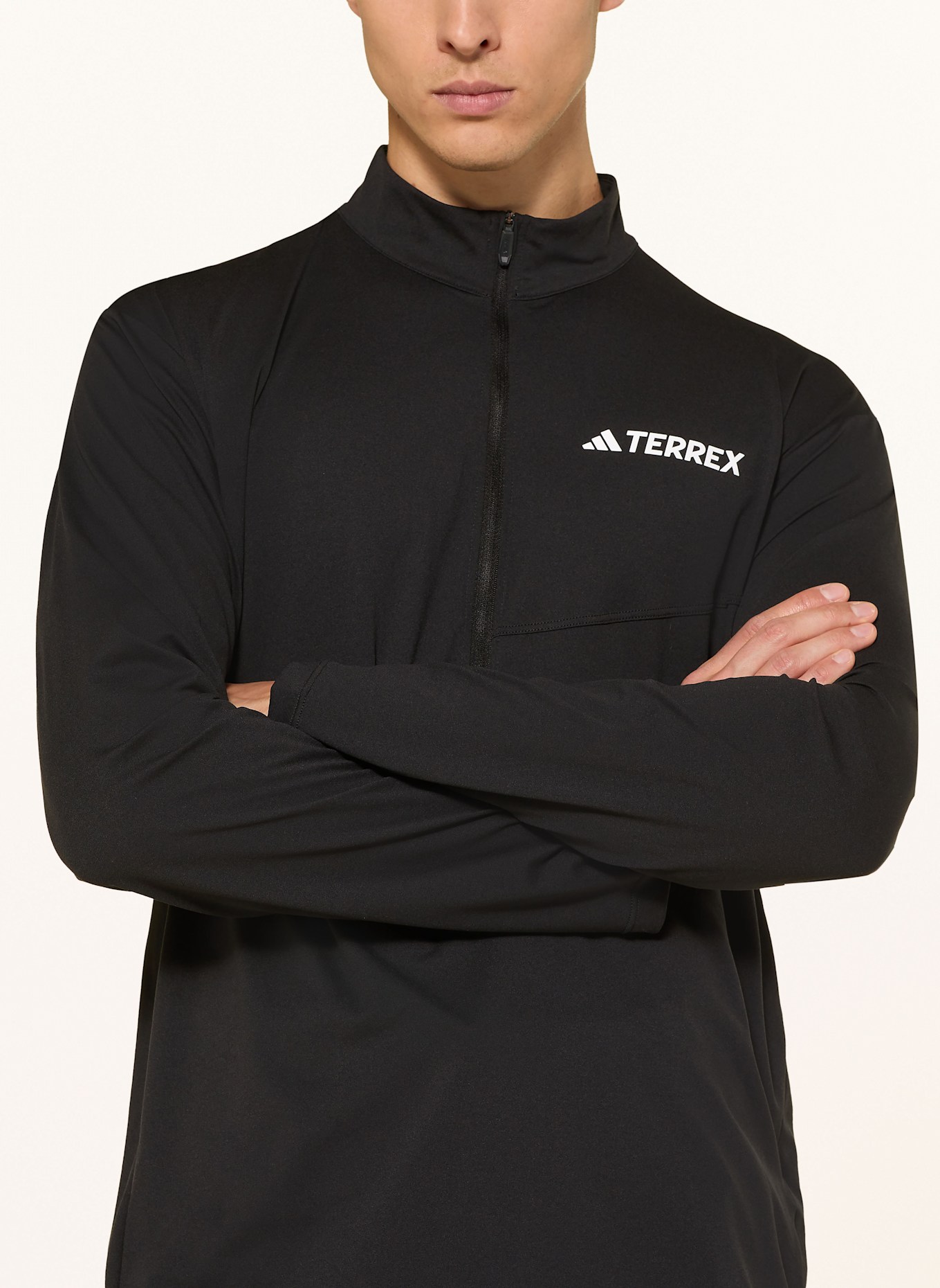 adidas TERREX TERREX MULTI CLIMACOOL midlayer: BLACK