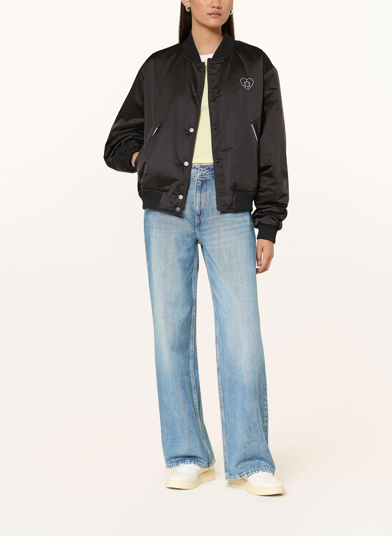 HUGO BLUE Blouson FELINAH: SCHWARZ