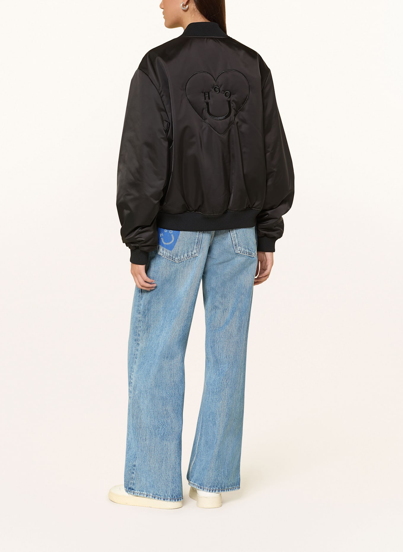 HUGO BLUE Blouson FELINAH: SCHWARZ