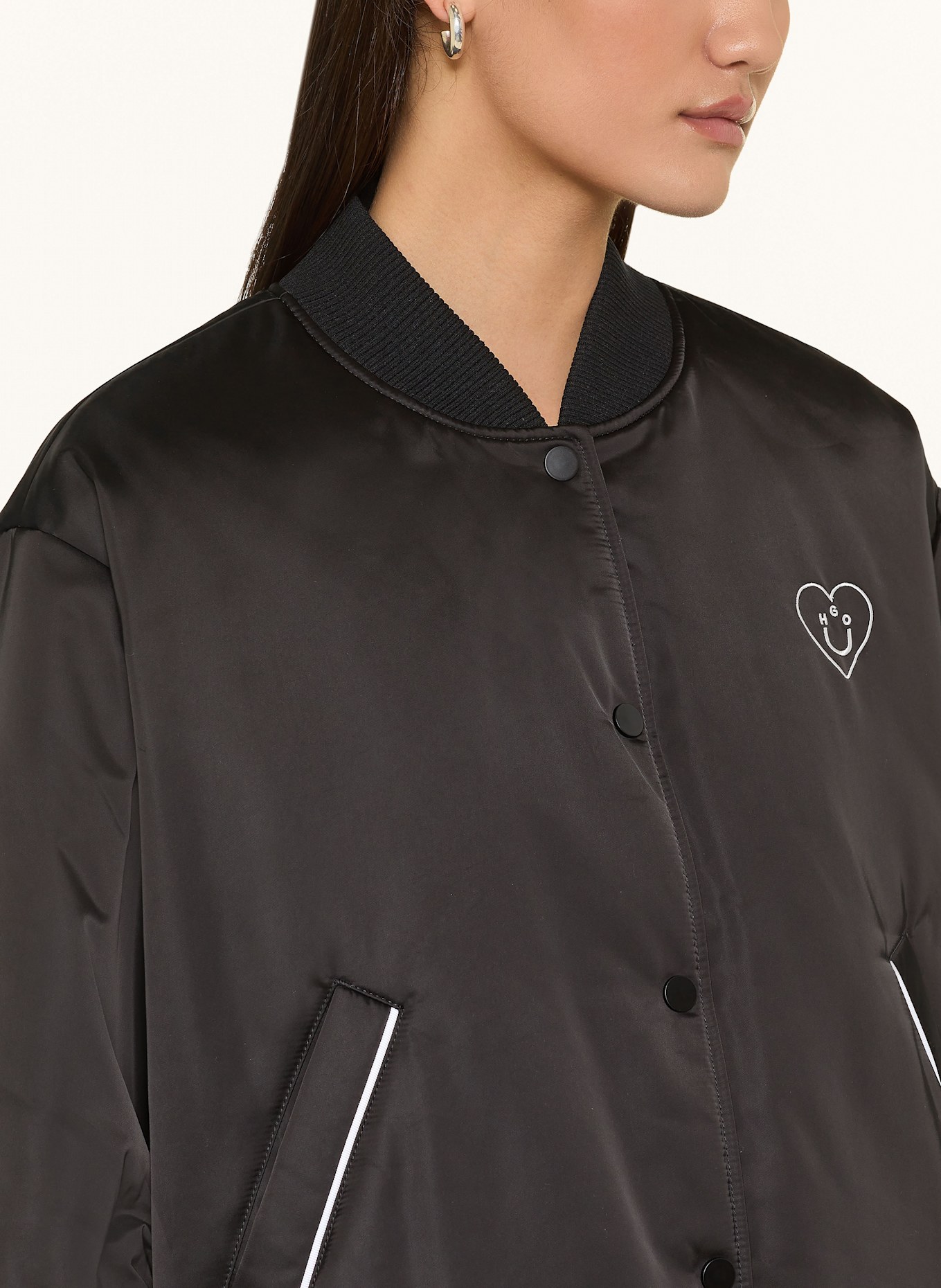 HUGO BLUE Blouson FELINAH: SCHWARZ