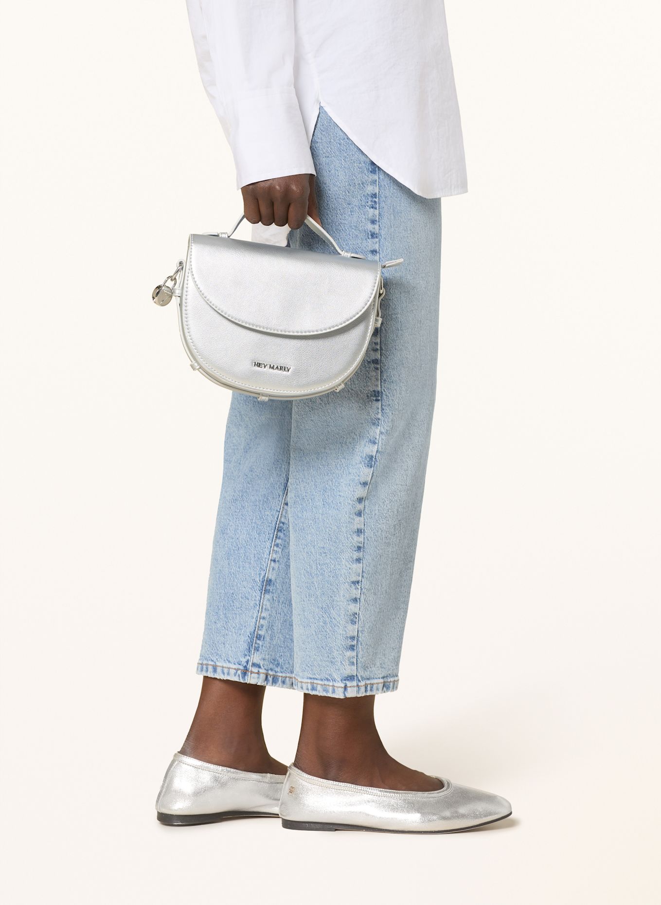 HEY MARLY Umhängetasche SOUL SISTER: SILBER