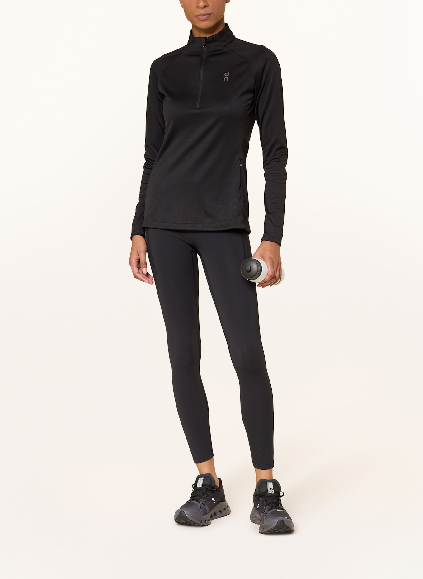 On Laufshirt CLIMATE SHIRT: SCHWARZ