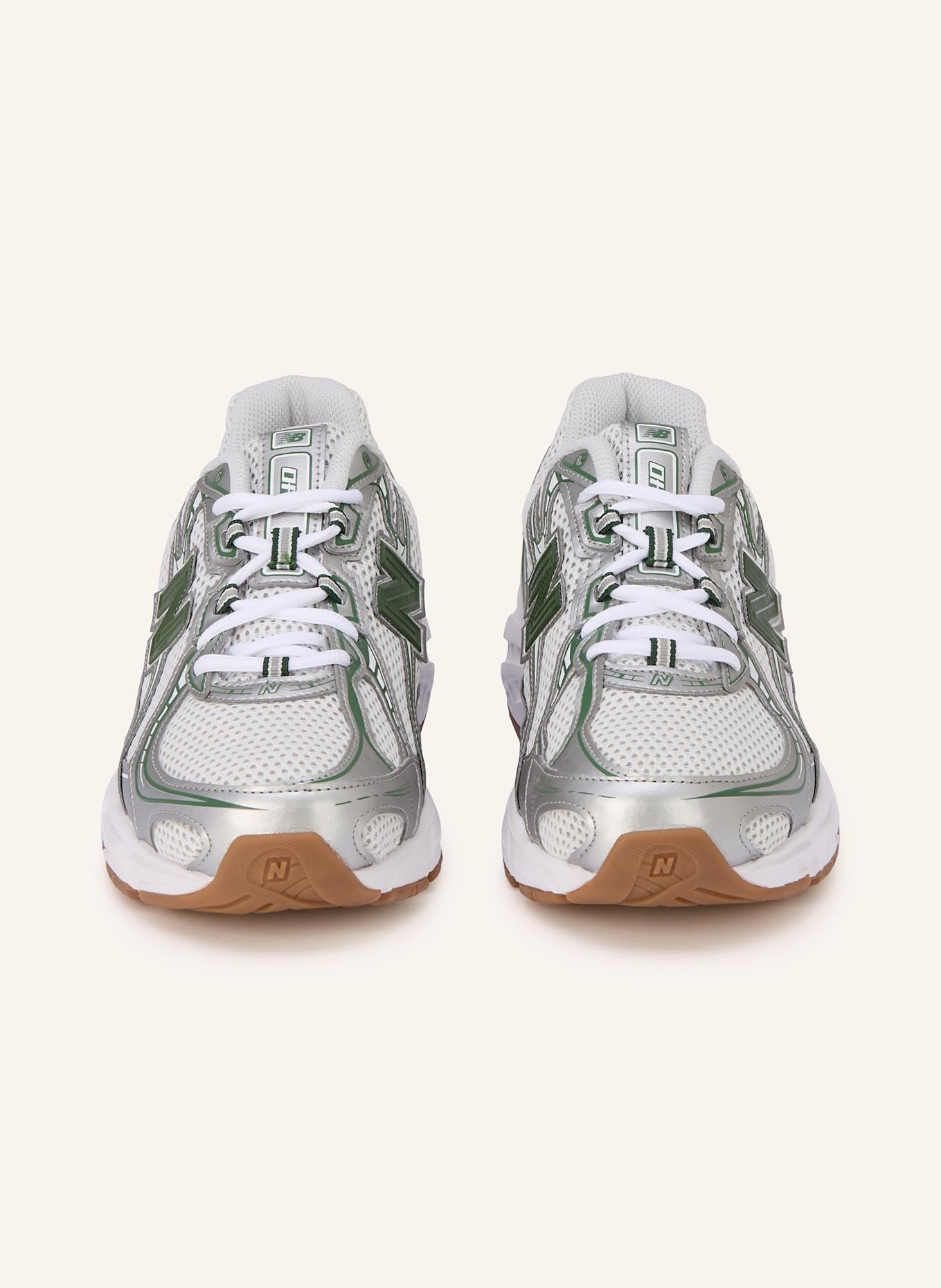 new balance Sneaker 740: WEISS/ GRÜN