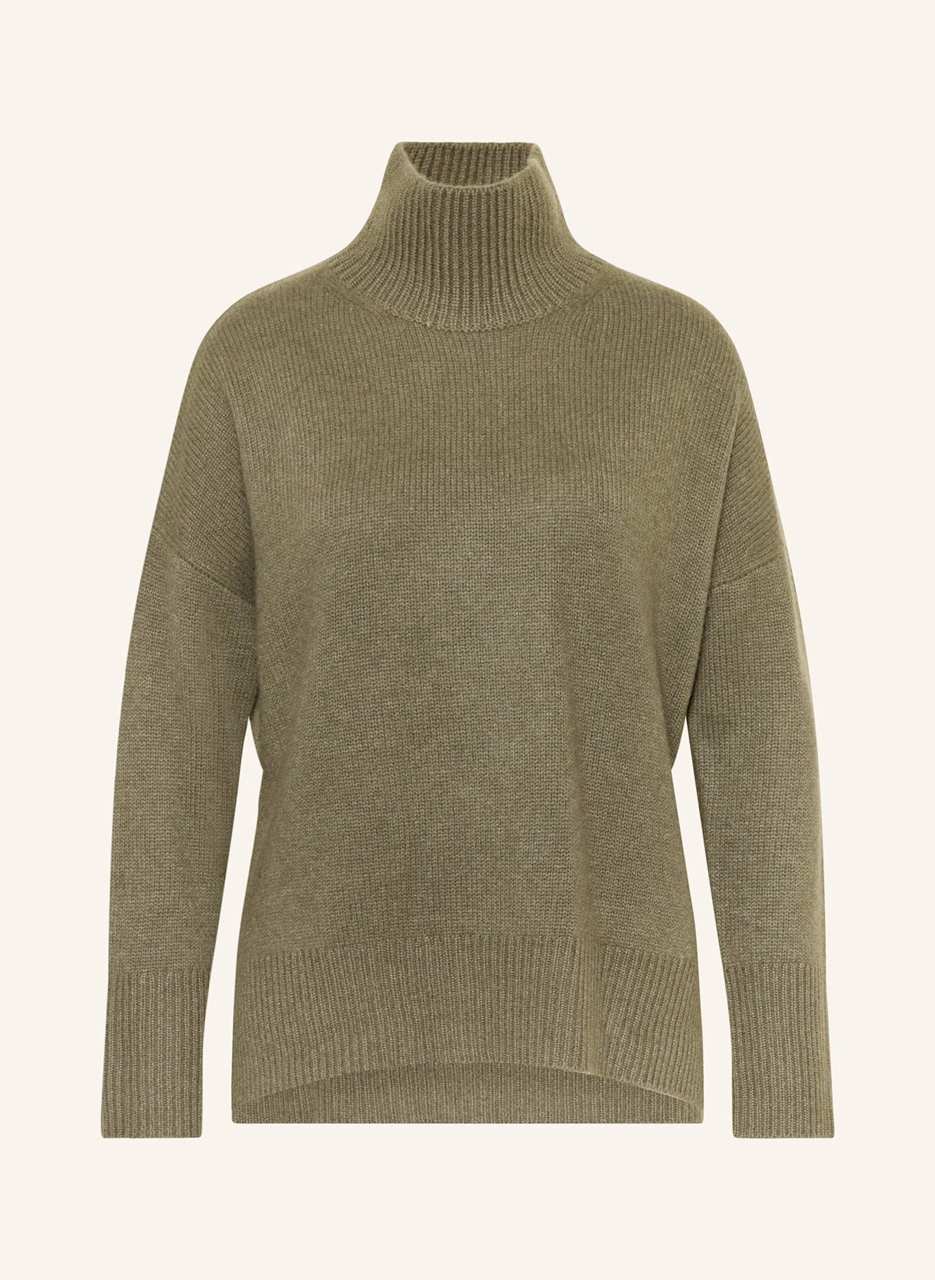 darling harbour Cashmere-Pullover: MOSS GREEN