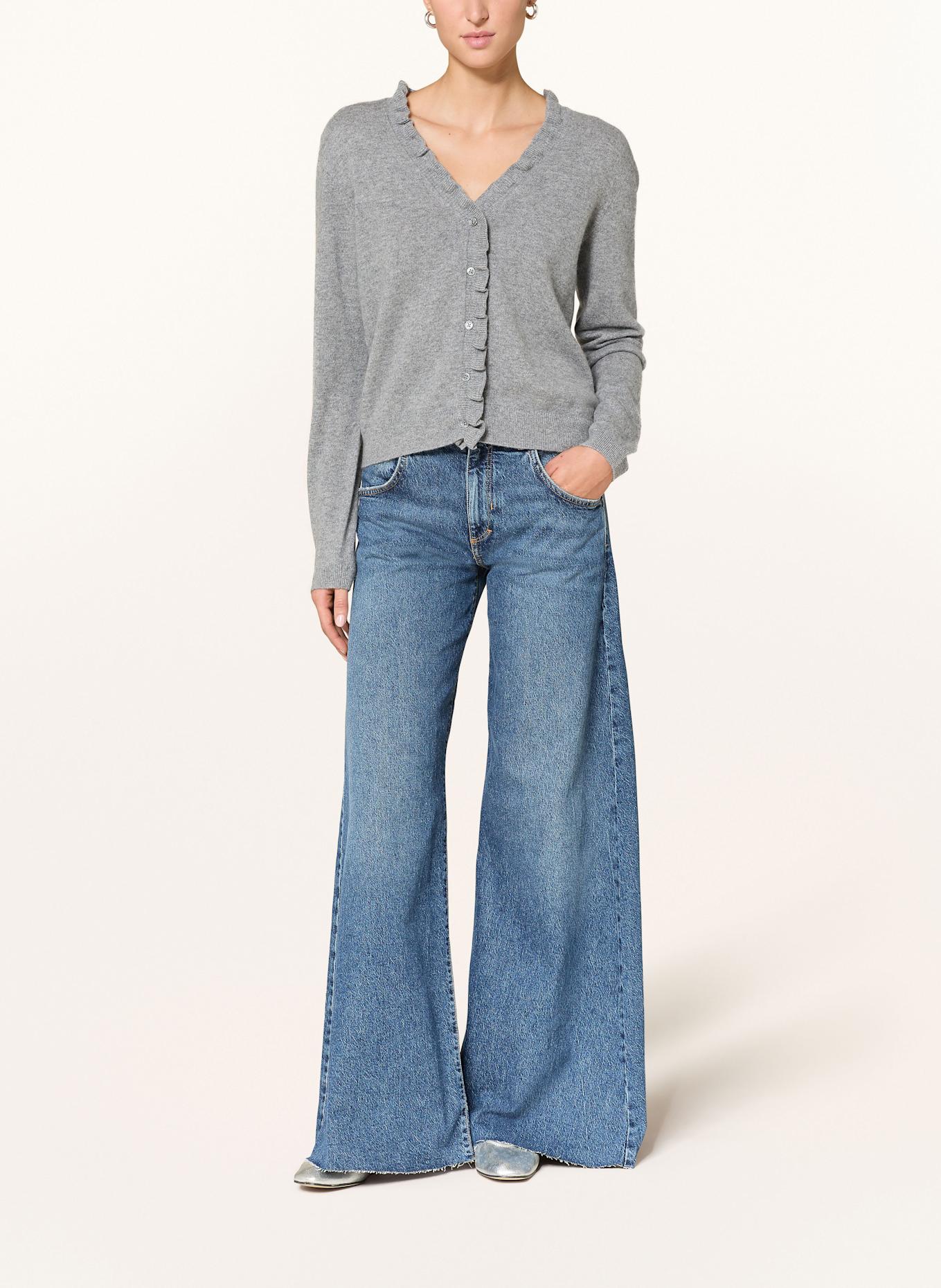 darling harbour Kardigan z kaszmiru: GREY MELANGE