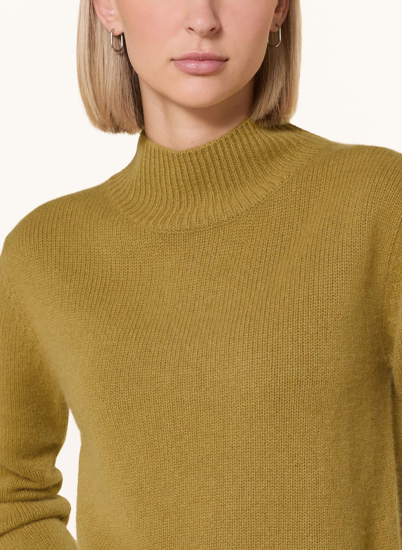 darling harbour Cashmere-Pullover: goldgreen