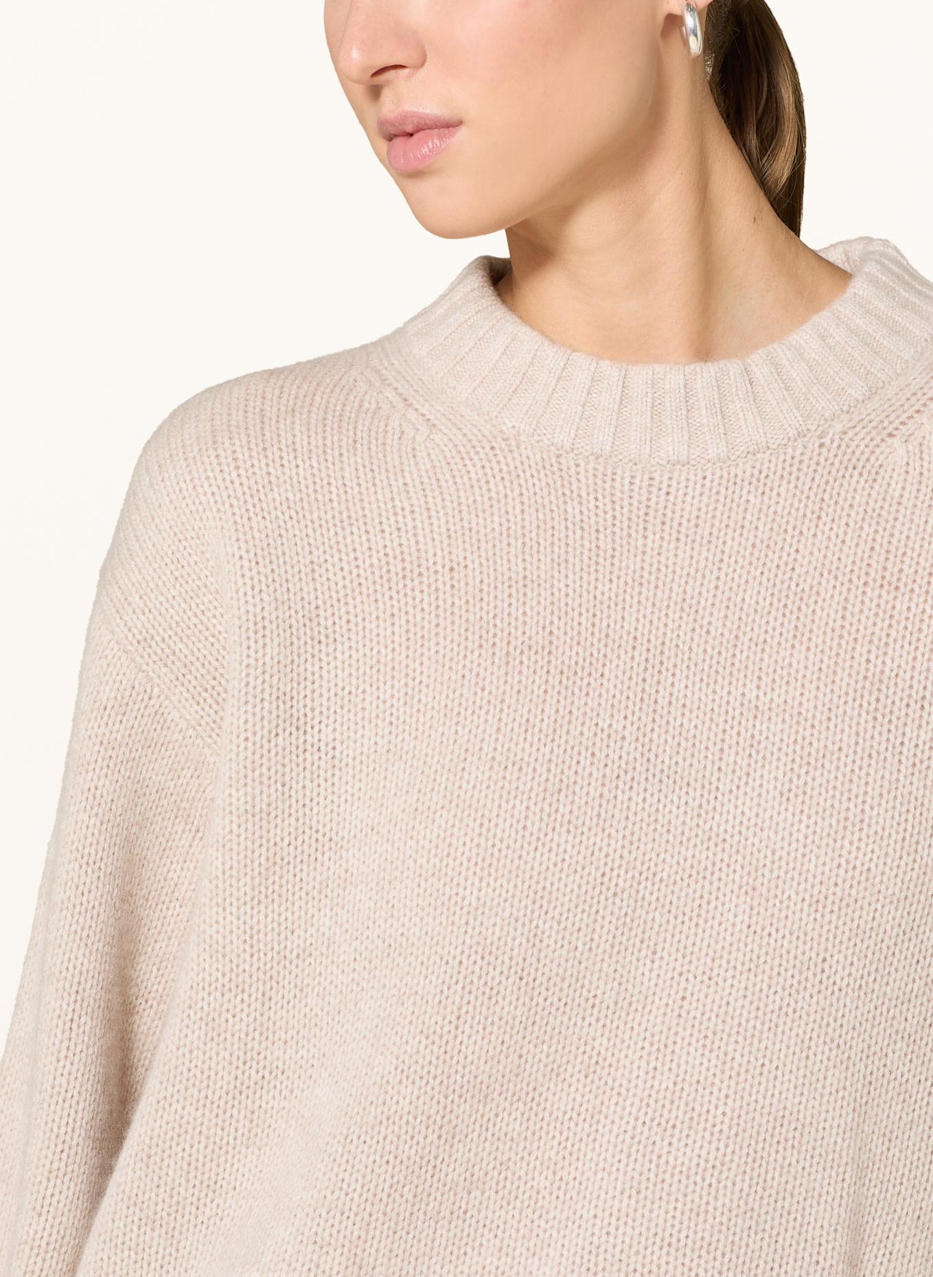 darling harbour Cashmere-Pullover: Oat Melange