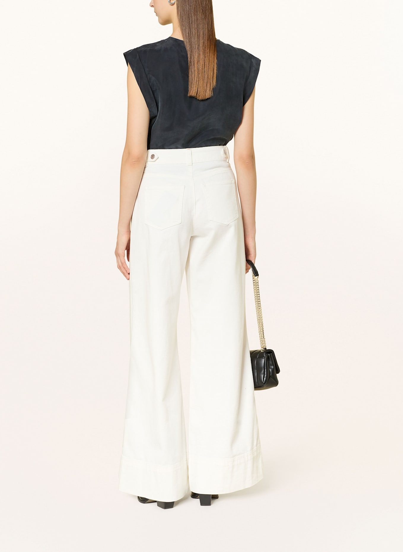 BOSS Blusenshirt IRNETTE: SCHWARZ