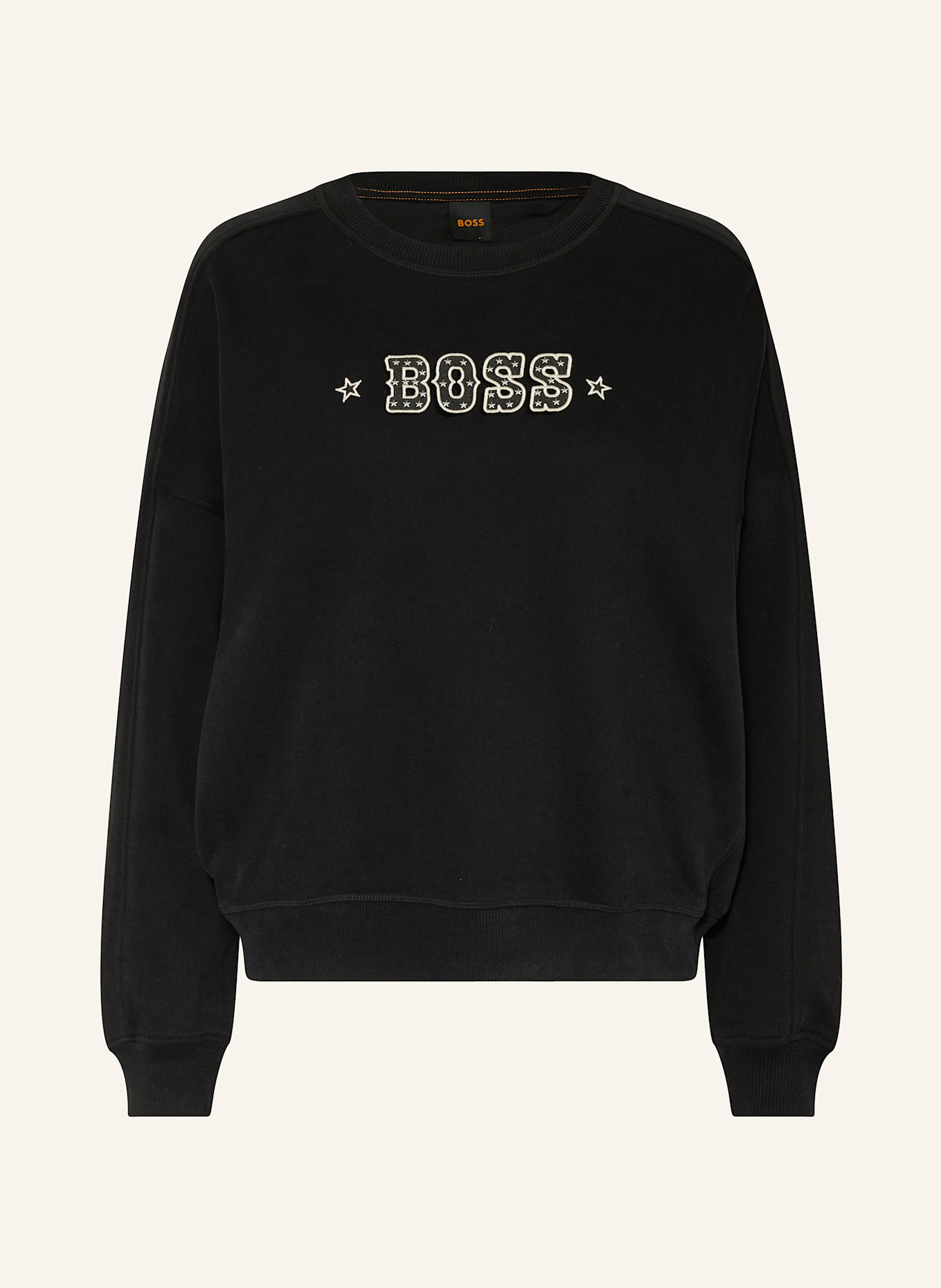 BOSS Sweatshirt ELAND: SCHWARZ
