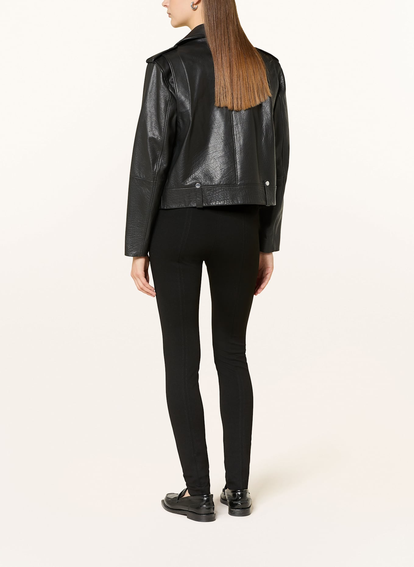 BOSS TEGGING leggings: BLACK