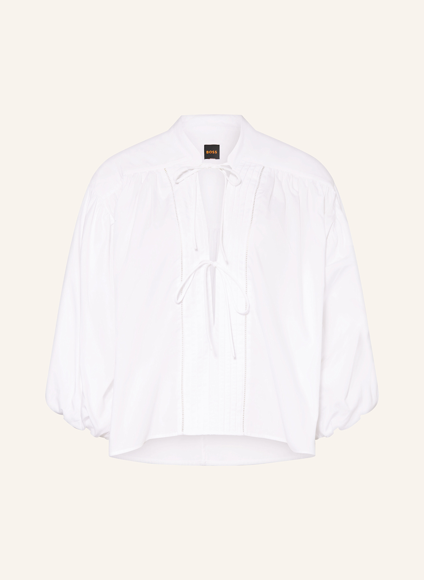 BOSS Blusenshirt BALES: WEISS