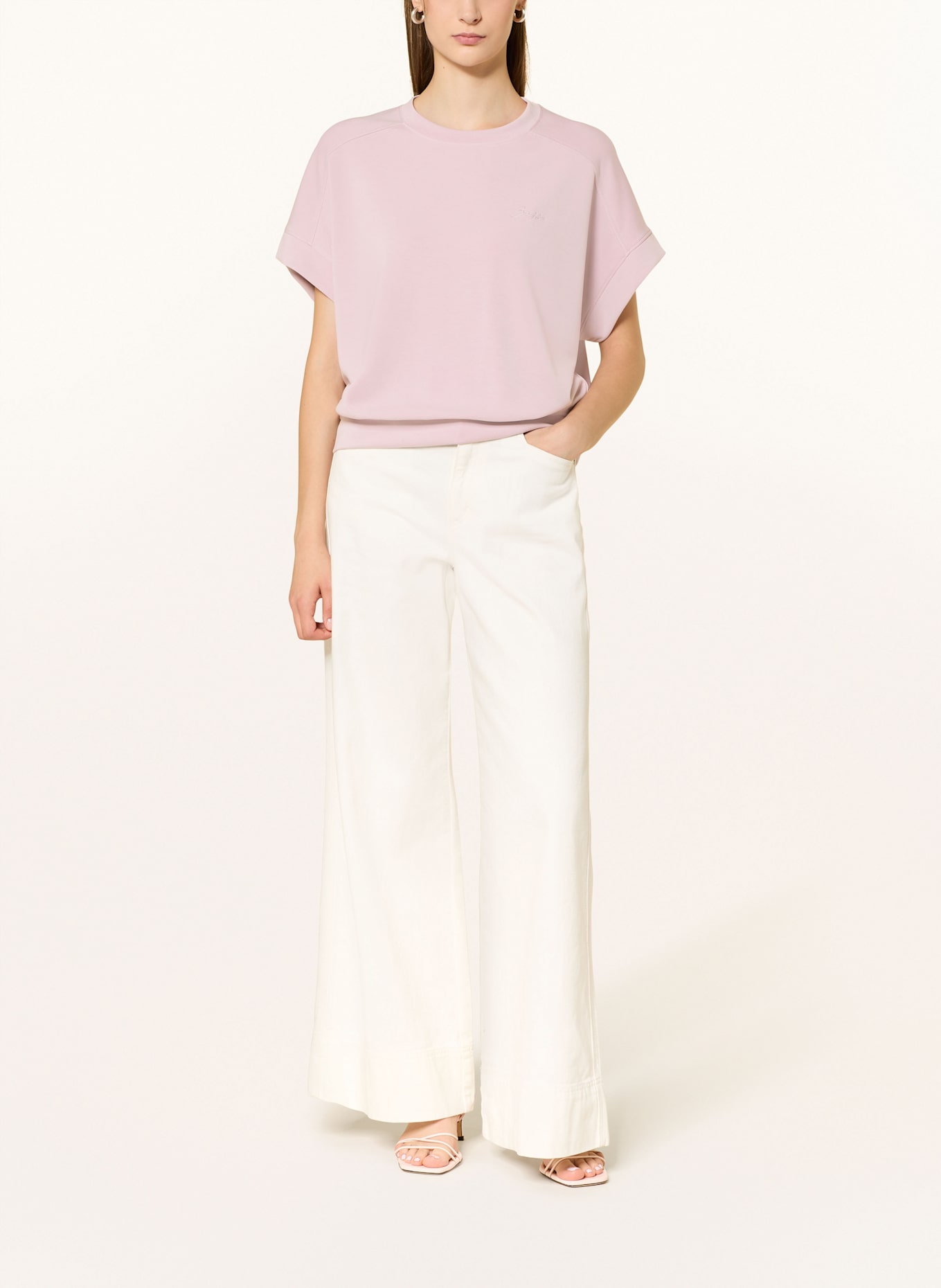 BOSS Sweatshirt ENARI: HELLLILA