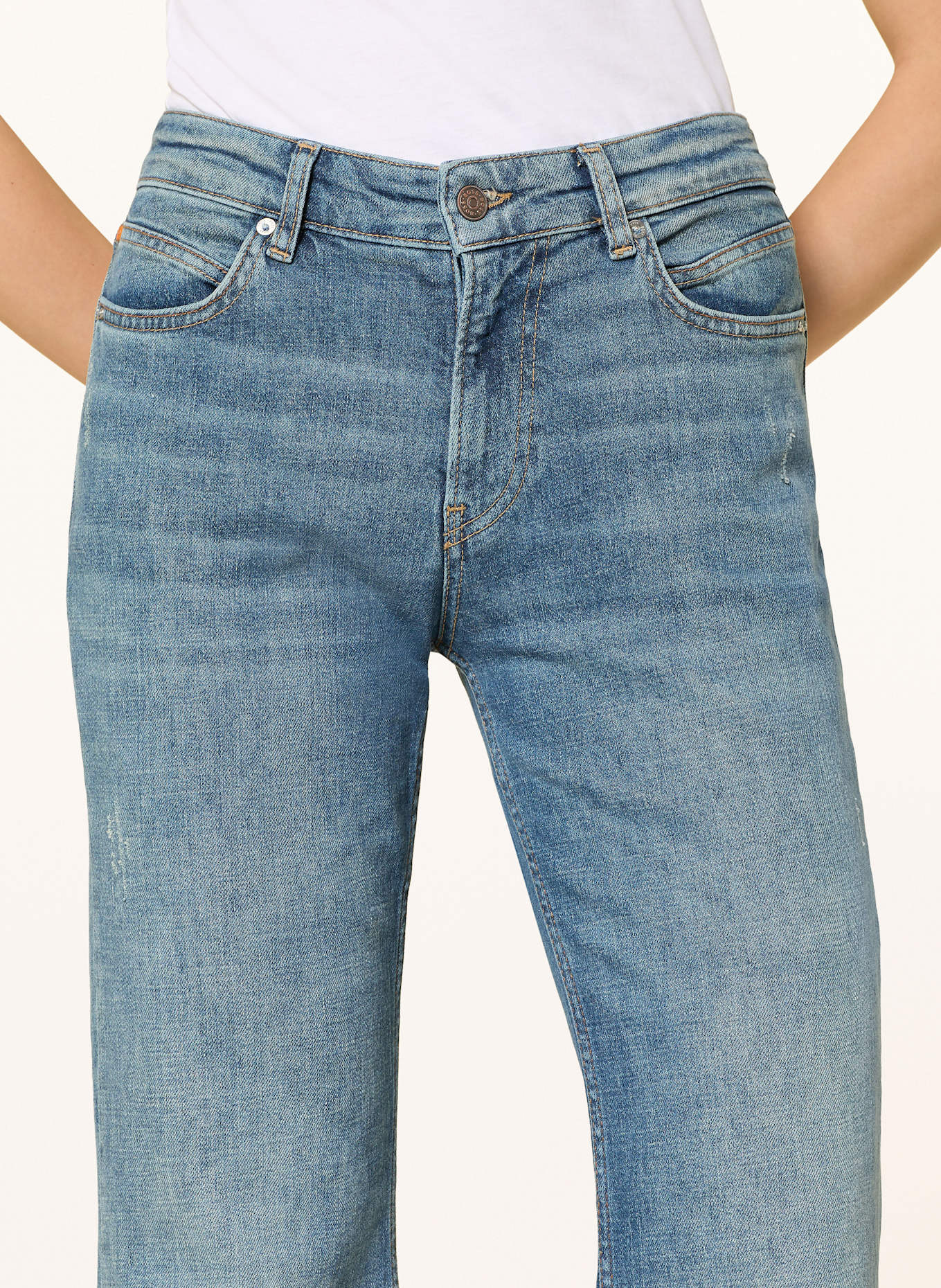 BOSS Flared Jeans SOFT: 422 MEDIUM BLUE