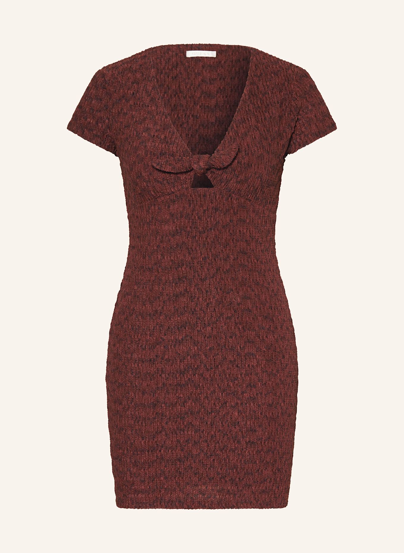 GUESS Dress NALENY: DARK RED