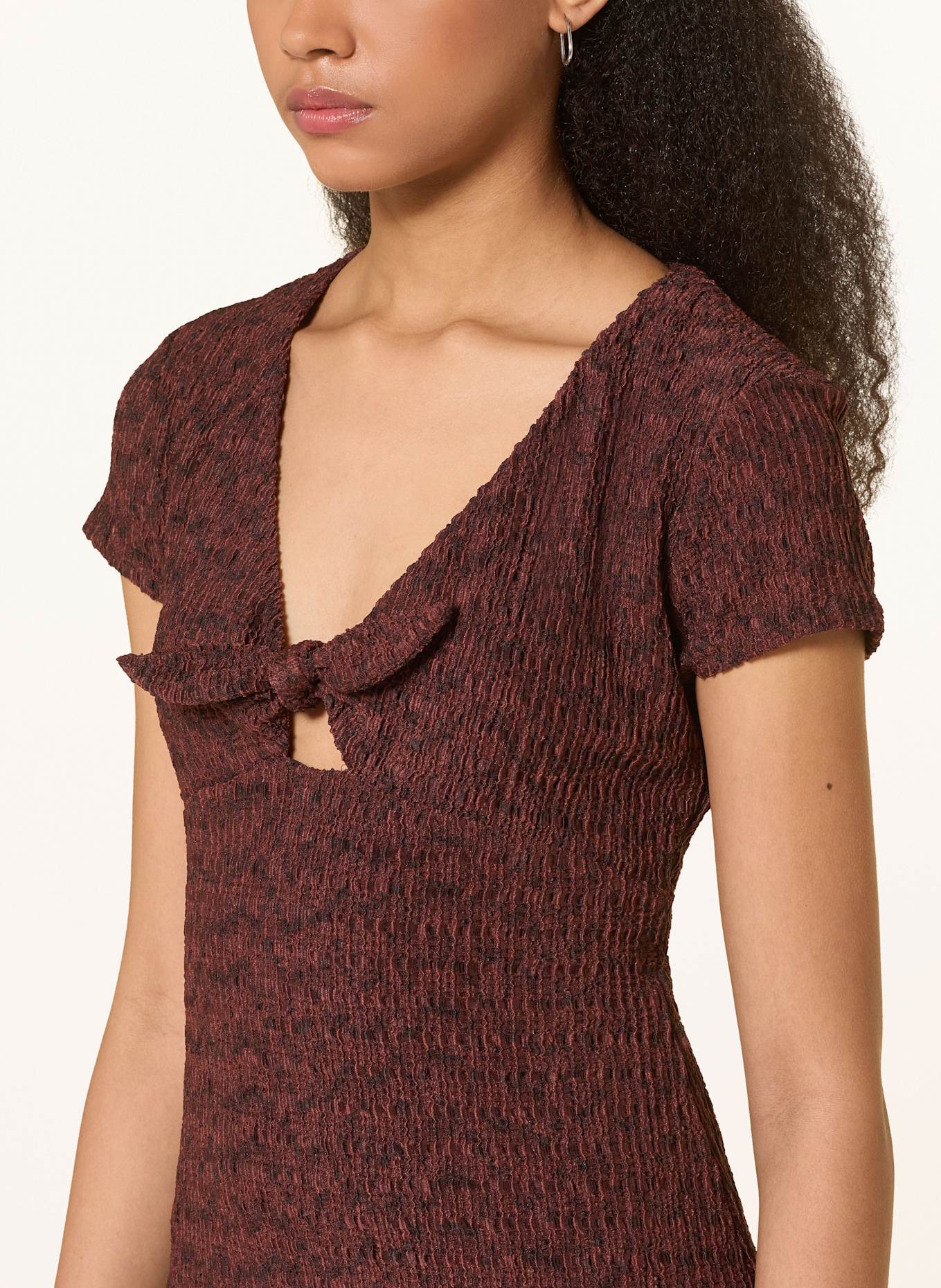 GUESS Dress NALENY: DARK RED