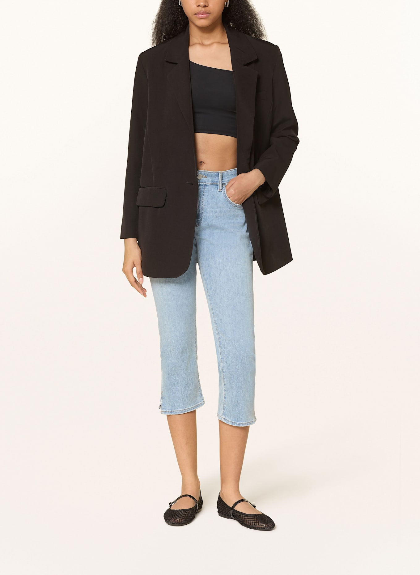 mavi 3/4-Jeans LIORA: 90444 lt brushed str