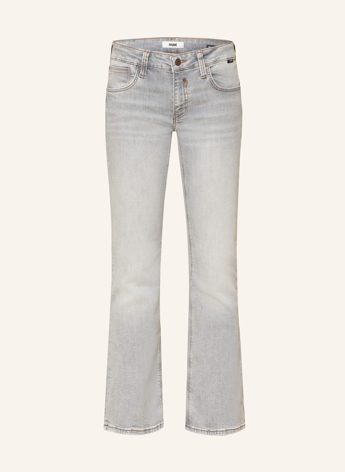 mavi Bootcut Jeans BELLA: 89670 grey brushed str