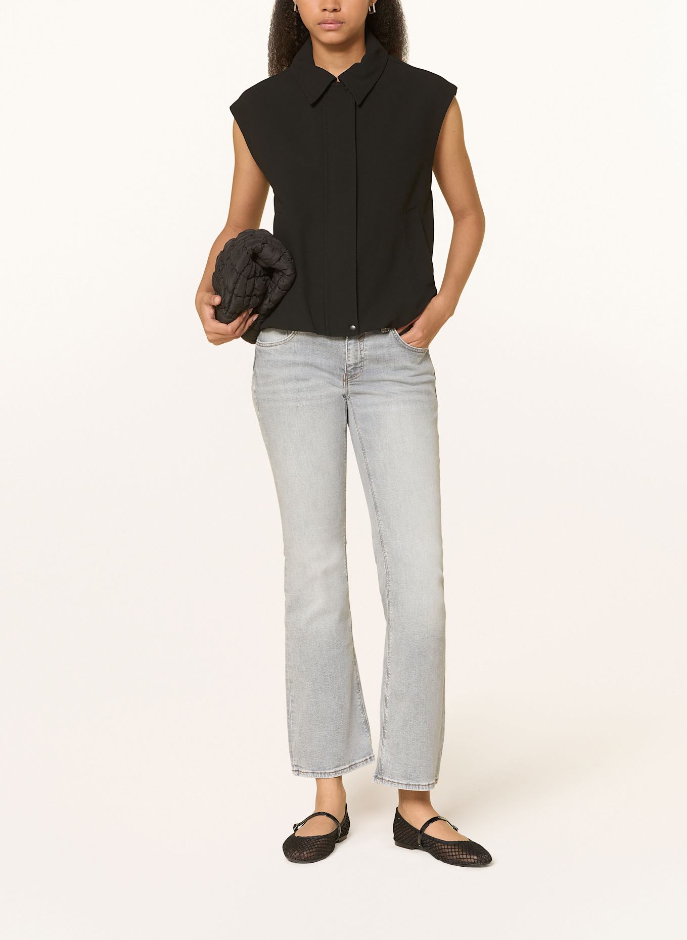 mavi Bootcut Jeans BELLA: 89670 grey brushed str