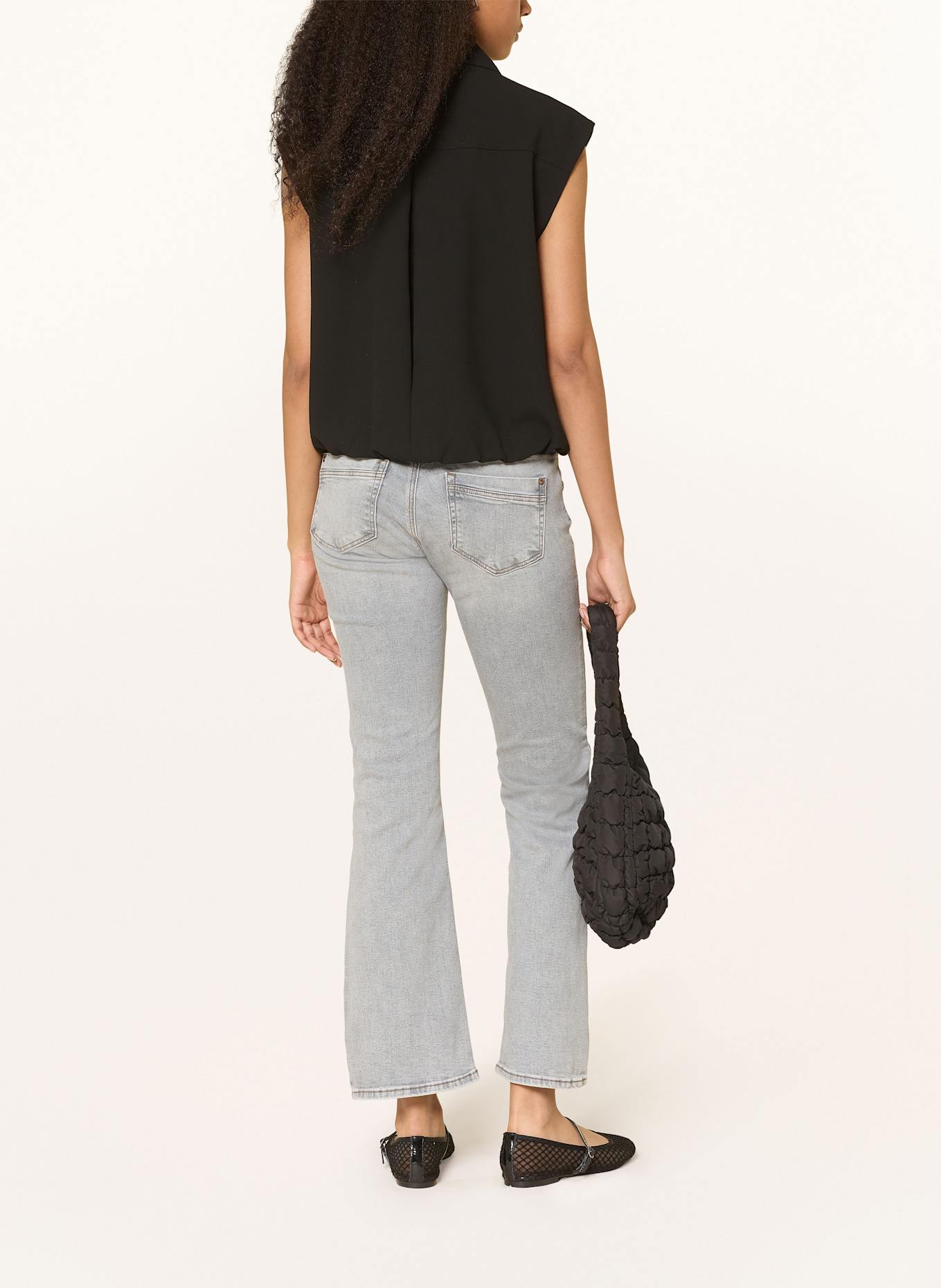 mavi Bootcut Jeans BELLA: 89670 grey brushed str