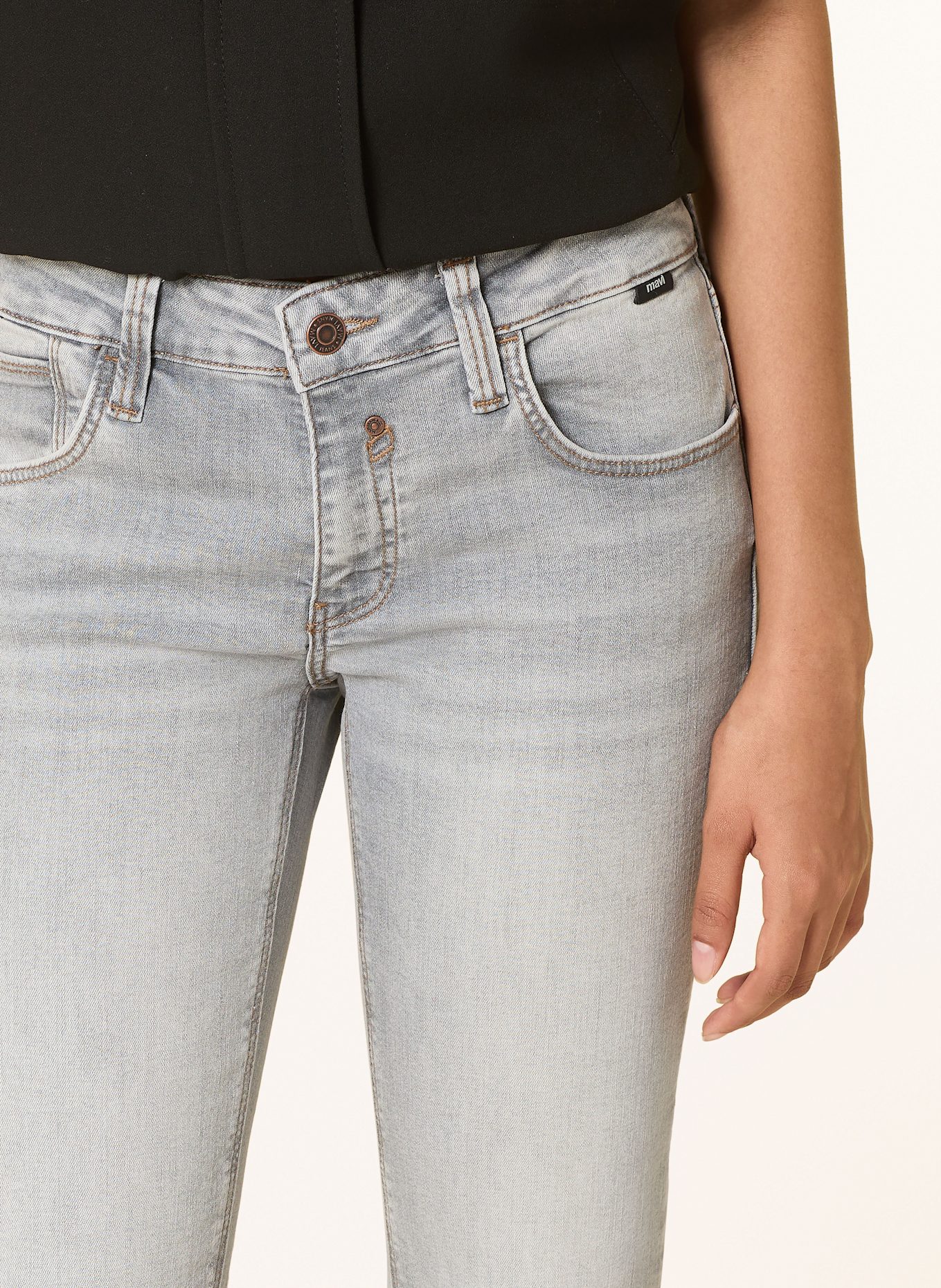 mavi Bootcut Jeans BELLA: 89670 grey brushed str