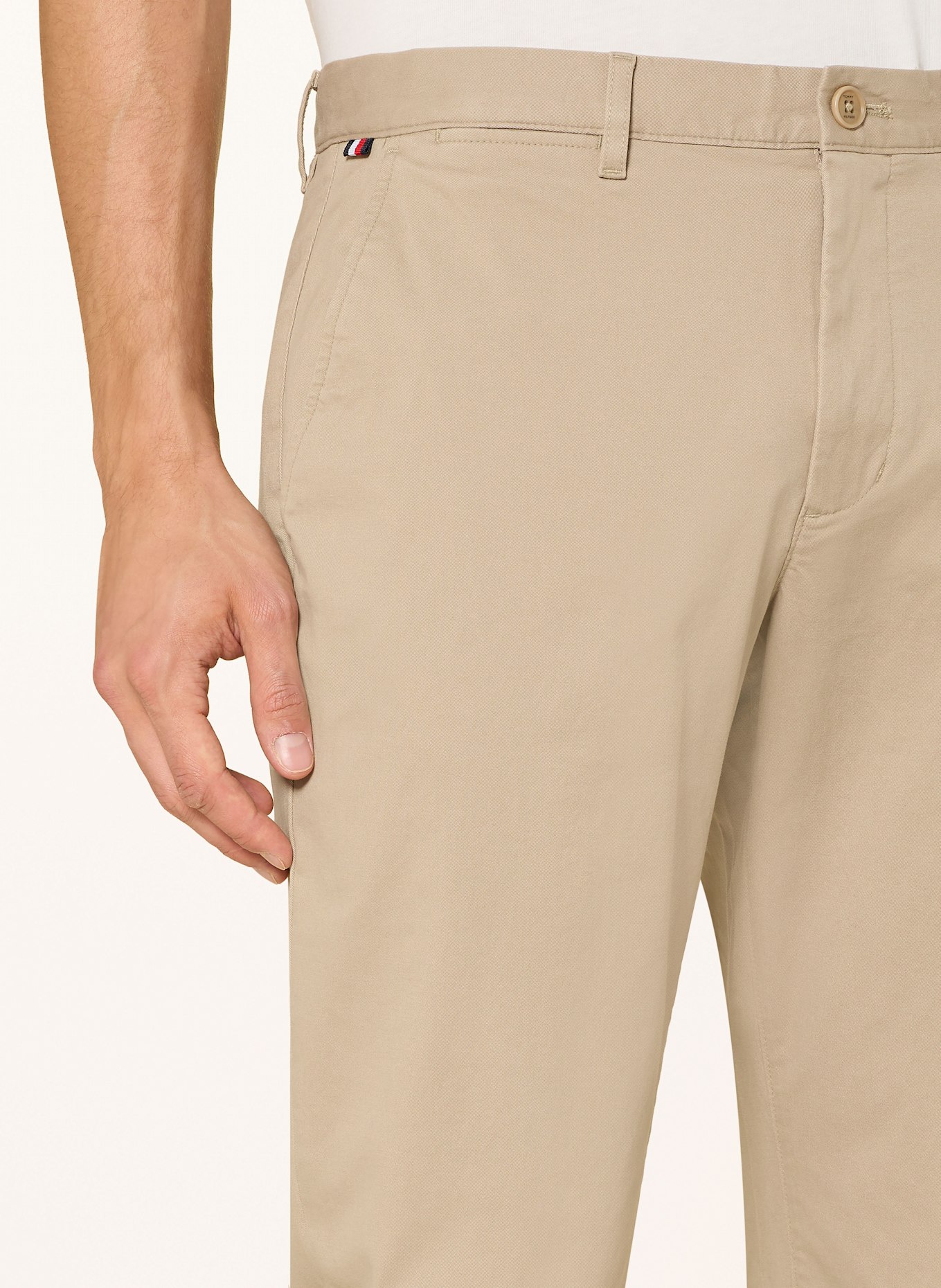 TOMMY HILFIGER Chino DENTON straight fit: BEIGE
