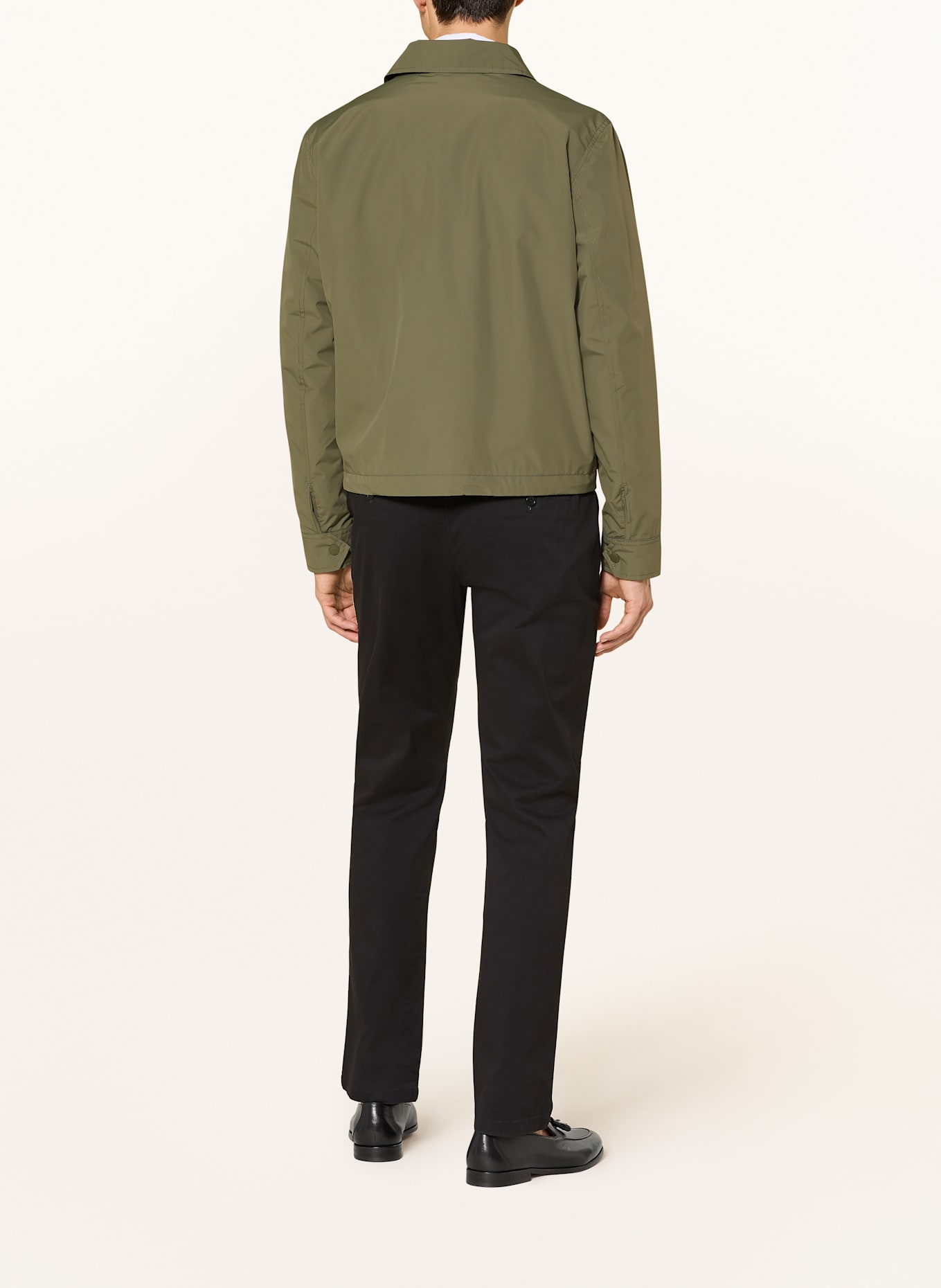 TOMMY HILFIGER Chino DENTON Straight Fit: SCHWARZ