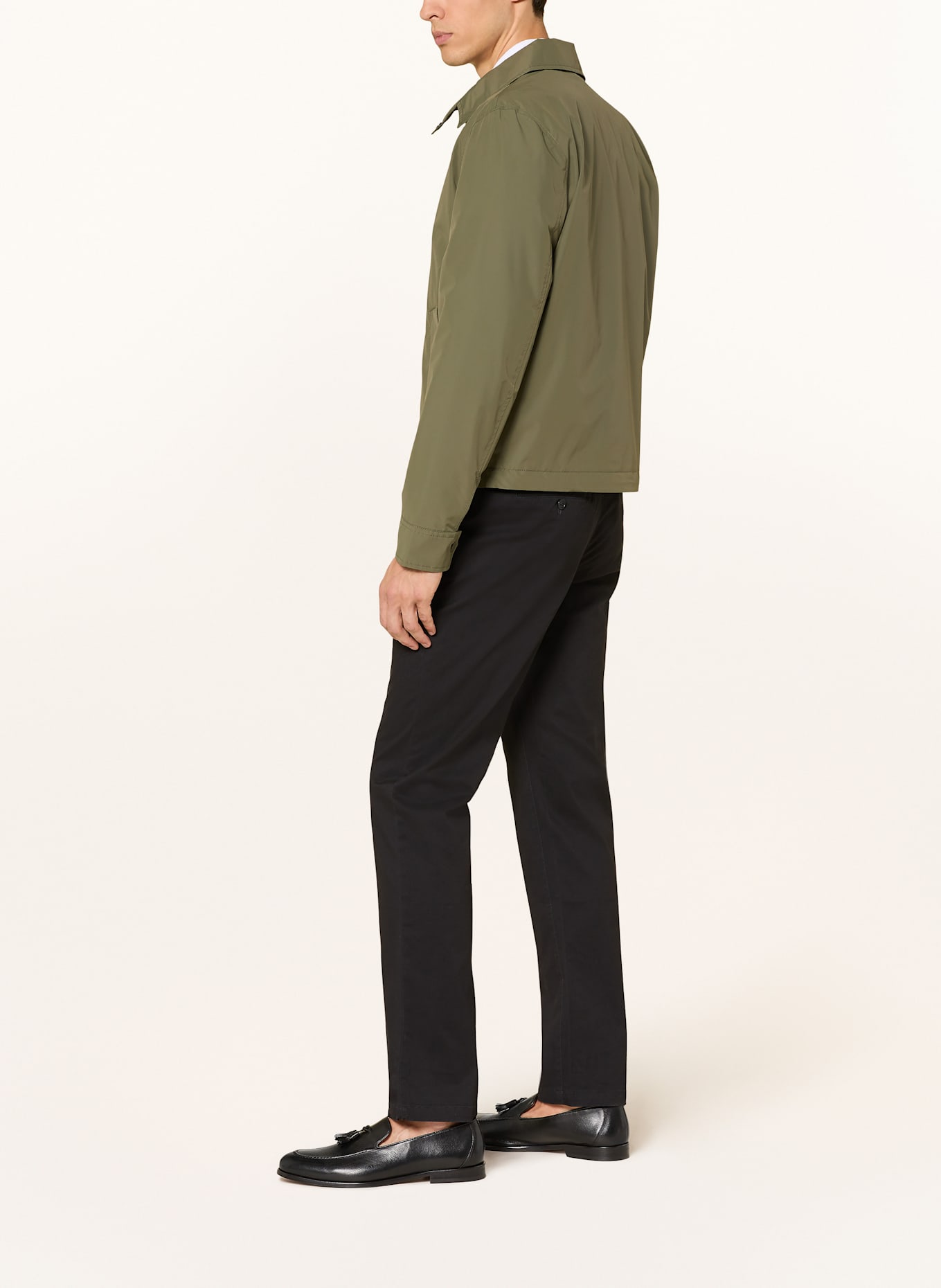 TOMMY HILFIGER Chino DENTON Straight Fit: SCHWARZ