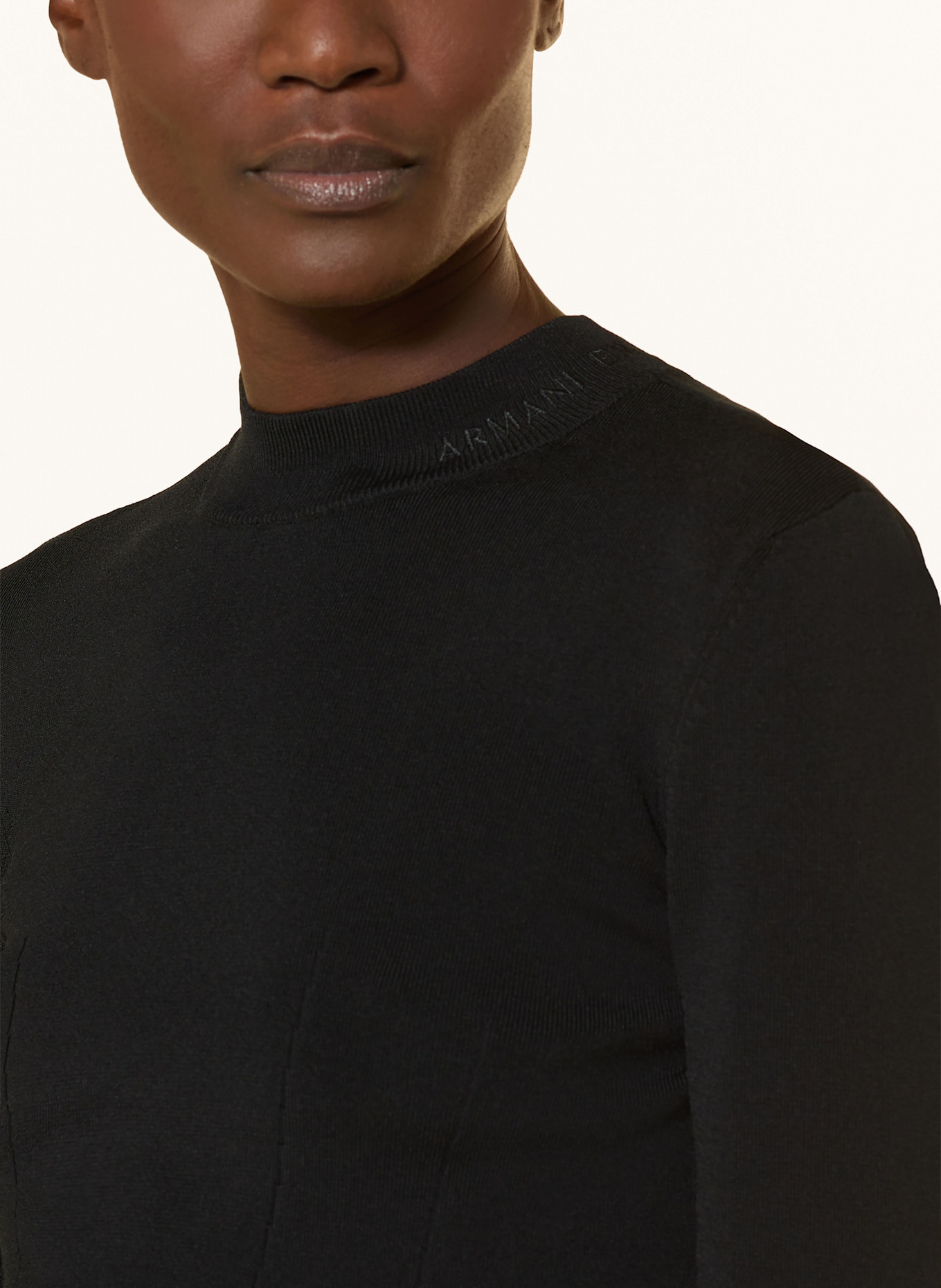 ARMANI EXCHANGE Pullover: SCHWARZ