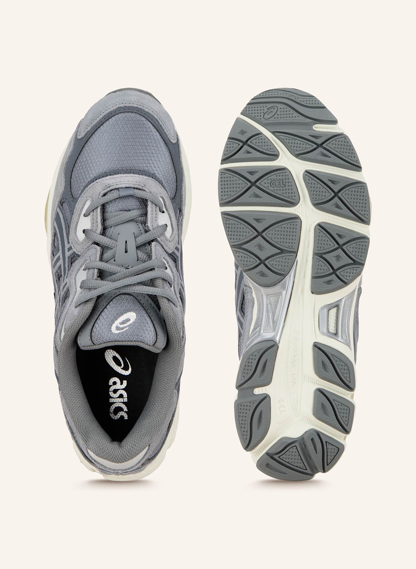 ASICS Sneaker GEL-NYC: GRAU/ DUNKELGRAU