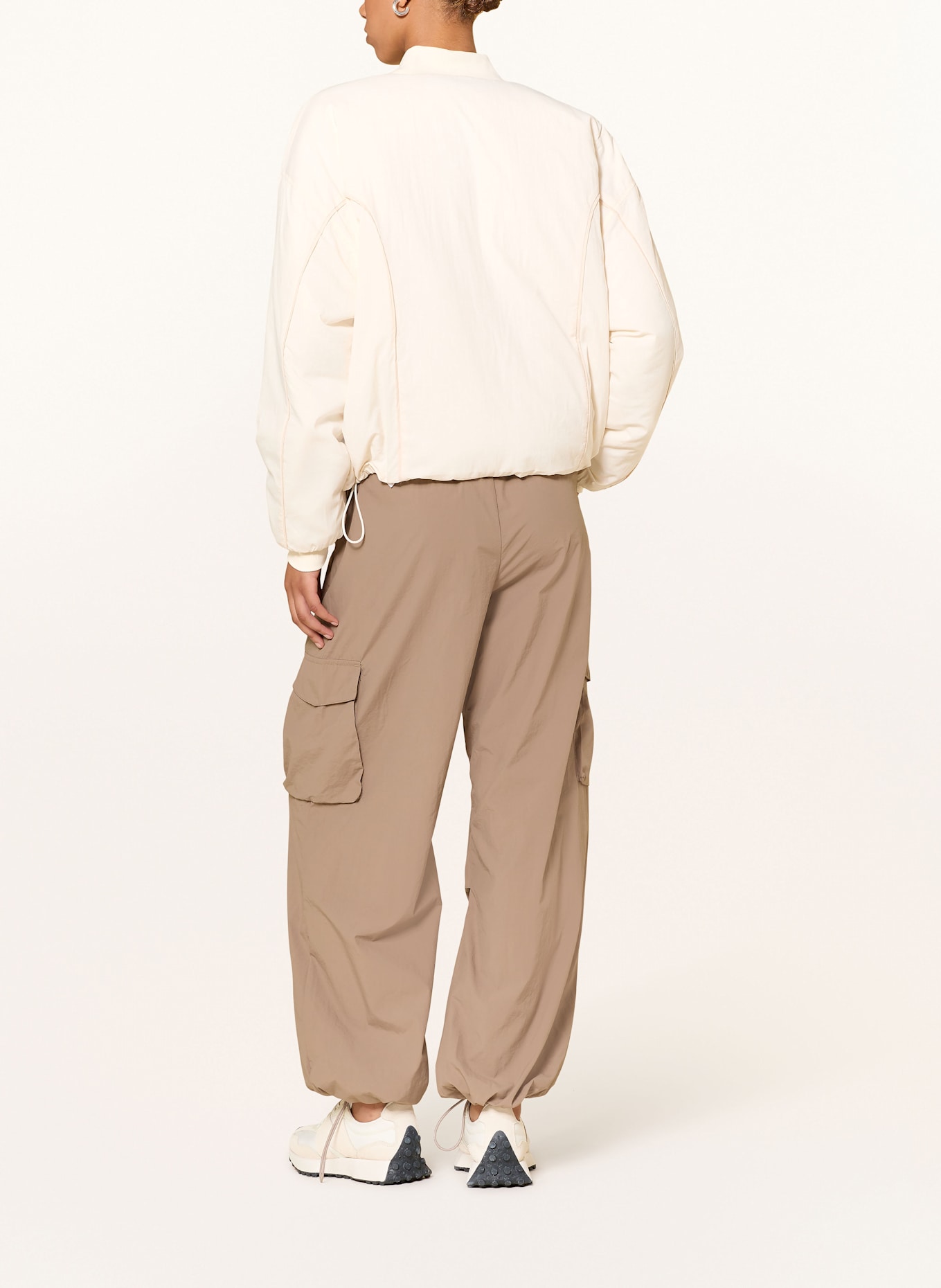 new balance Oversized blouson LINEAR HERITAGE: ECRU
