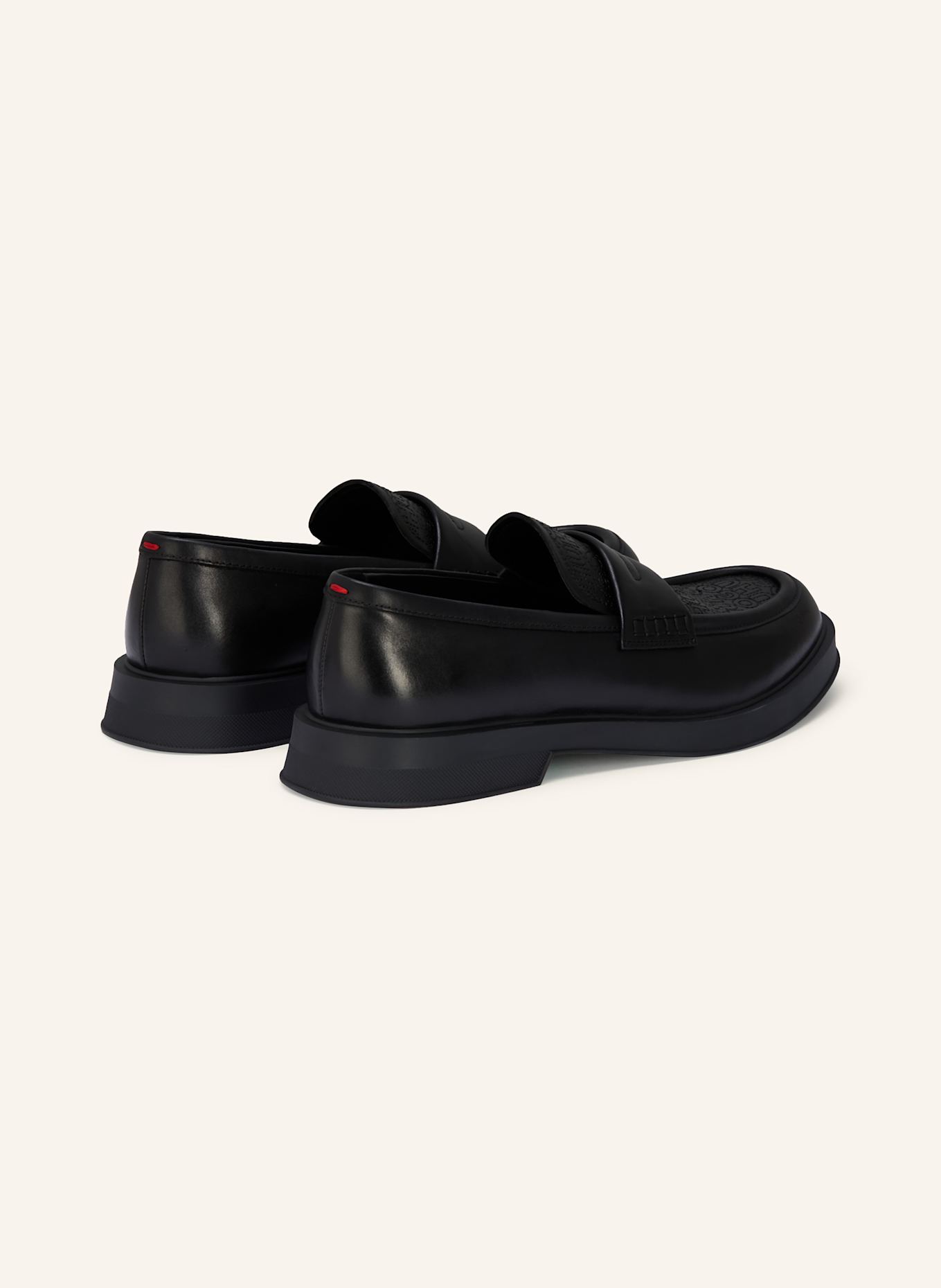 HUGO Penny-Loafer LENNER: 001 BLACK