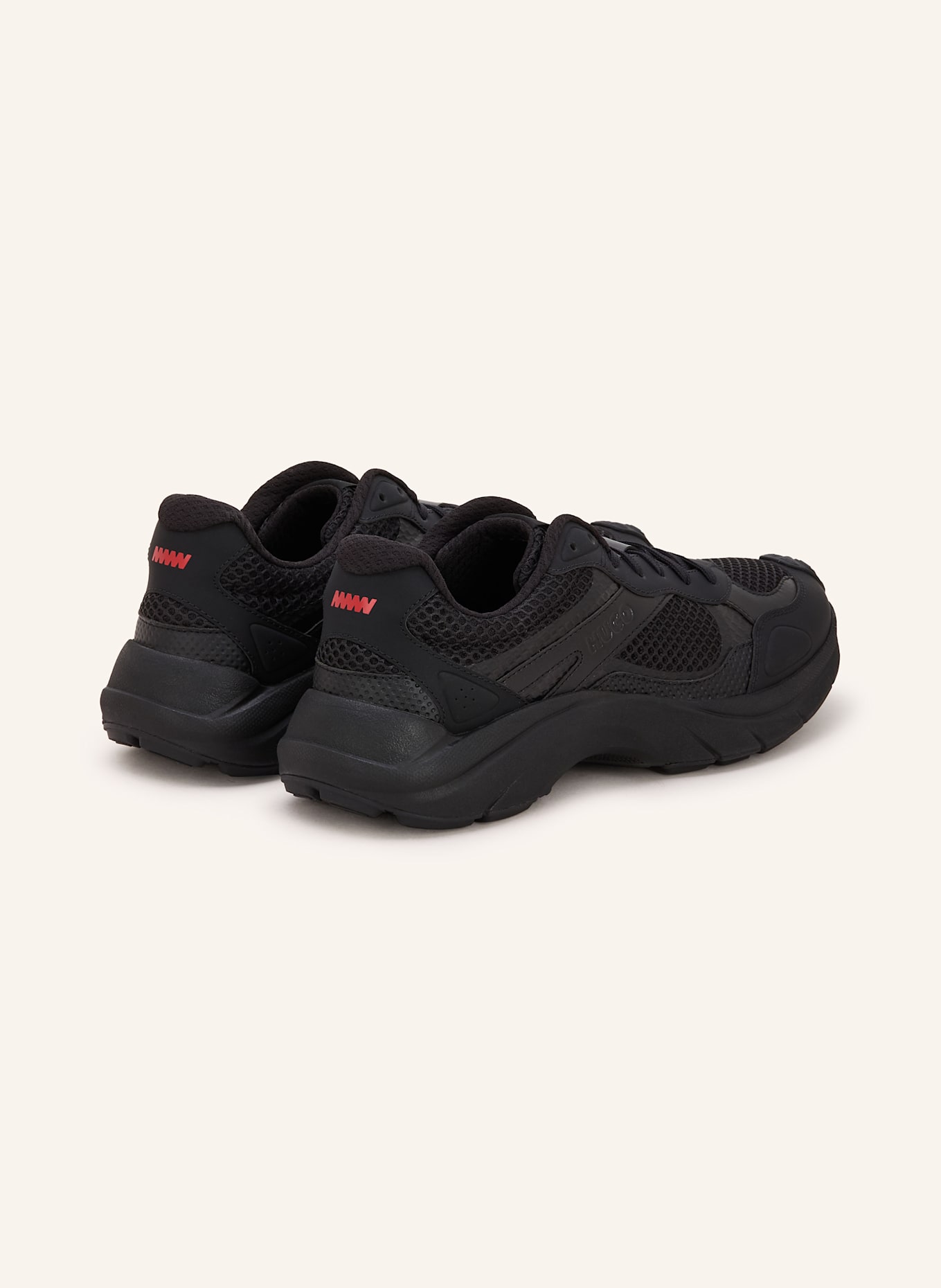 HUGO Sneaker GO2: SCHWARZ