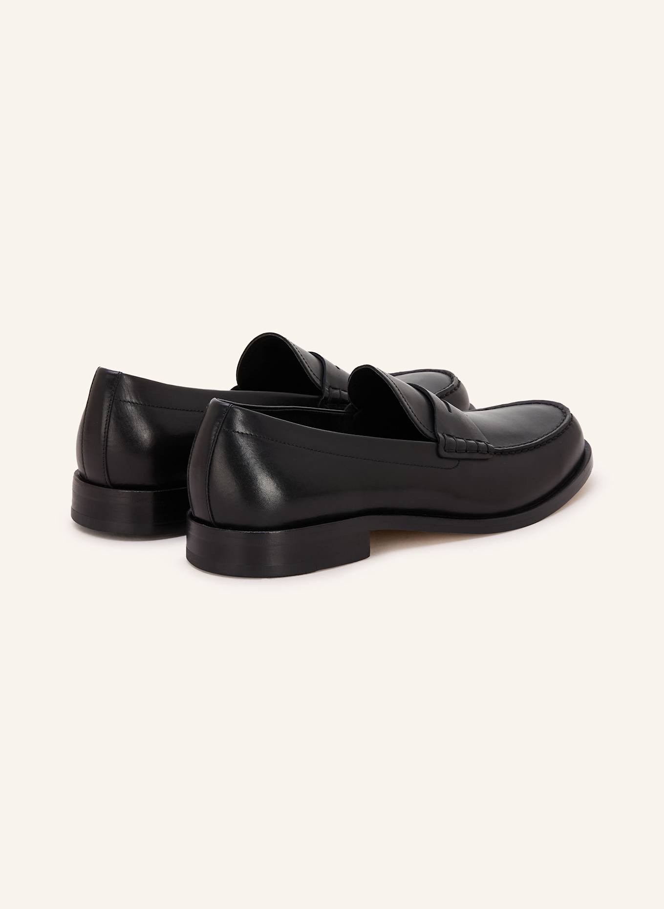 BOSS Penny-Loafer TAYIL: SCHWARZ
