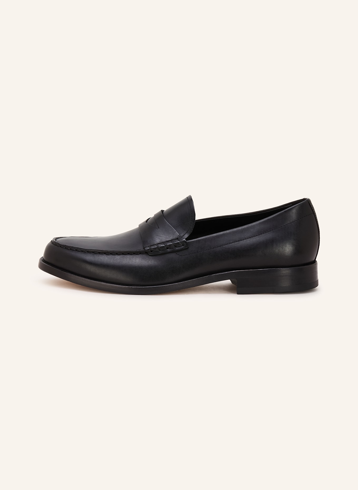 BOSS Penny-Loafer TAYIL: SCHWARZ