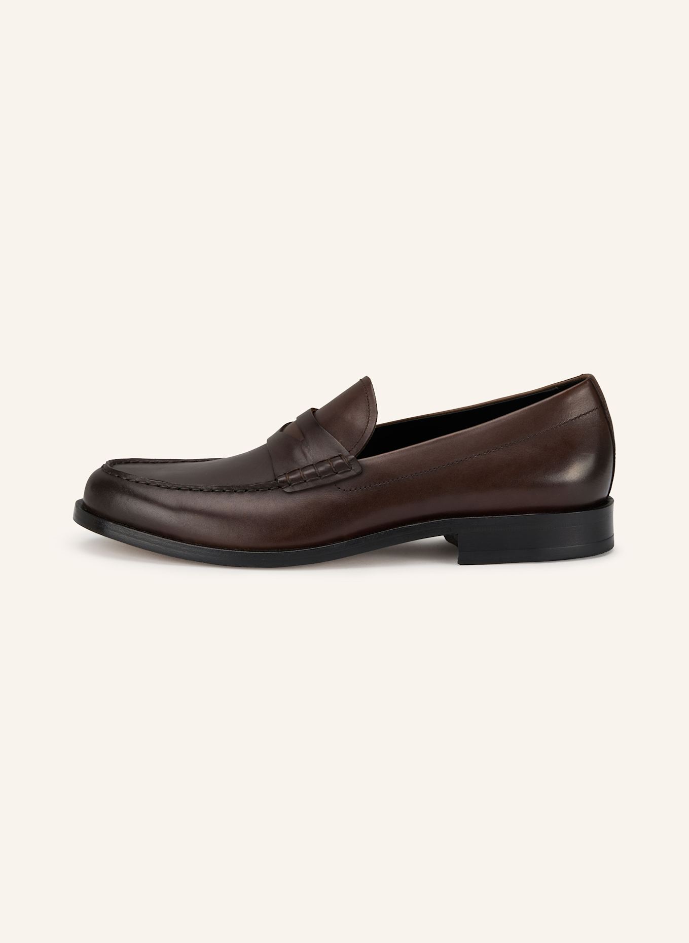 BOSS Penny-Loafer TAYIL: DUNKELBRAUN