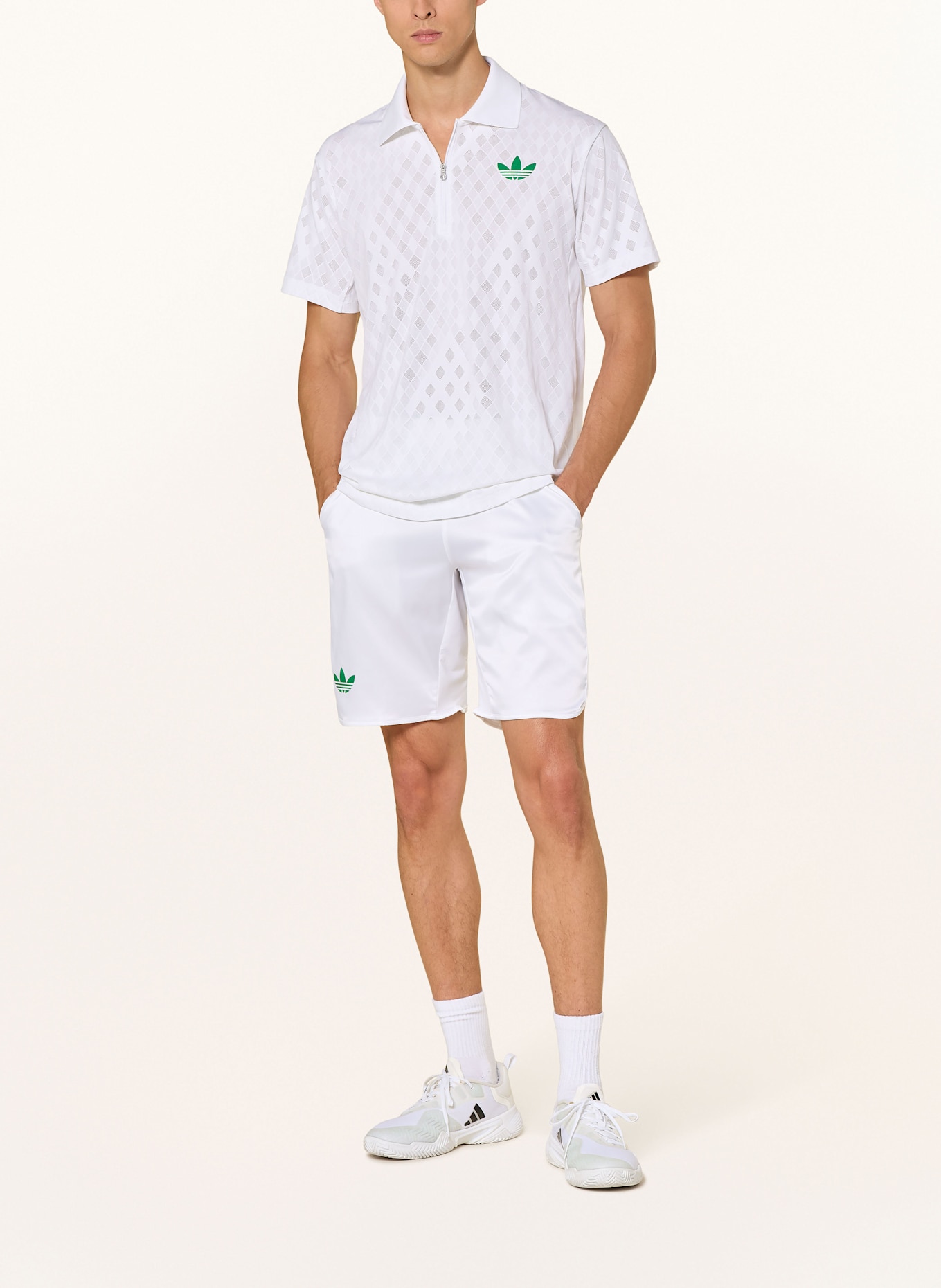 adidas Funktions-Poloshirt TENNIS CLIMACOOL + FREELIFT POLO PRO: WEISS