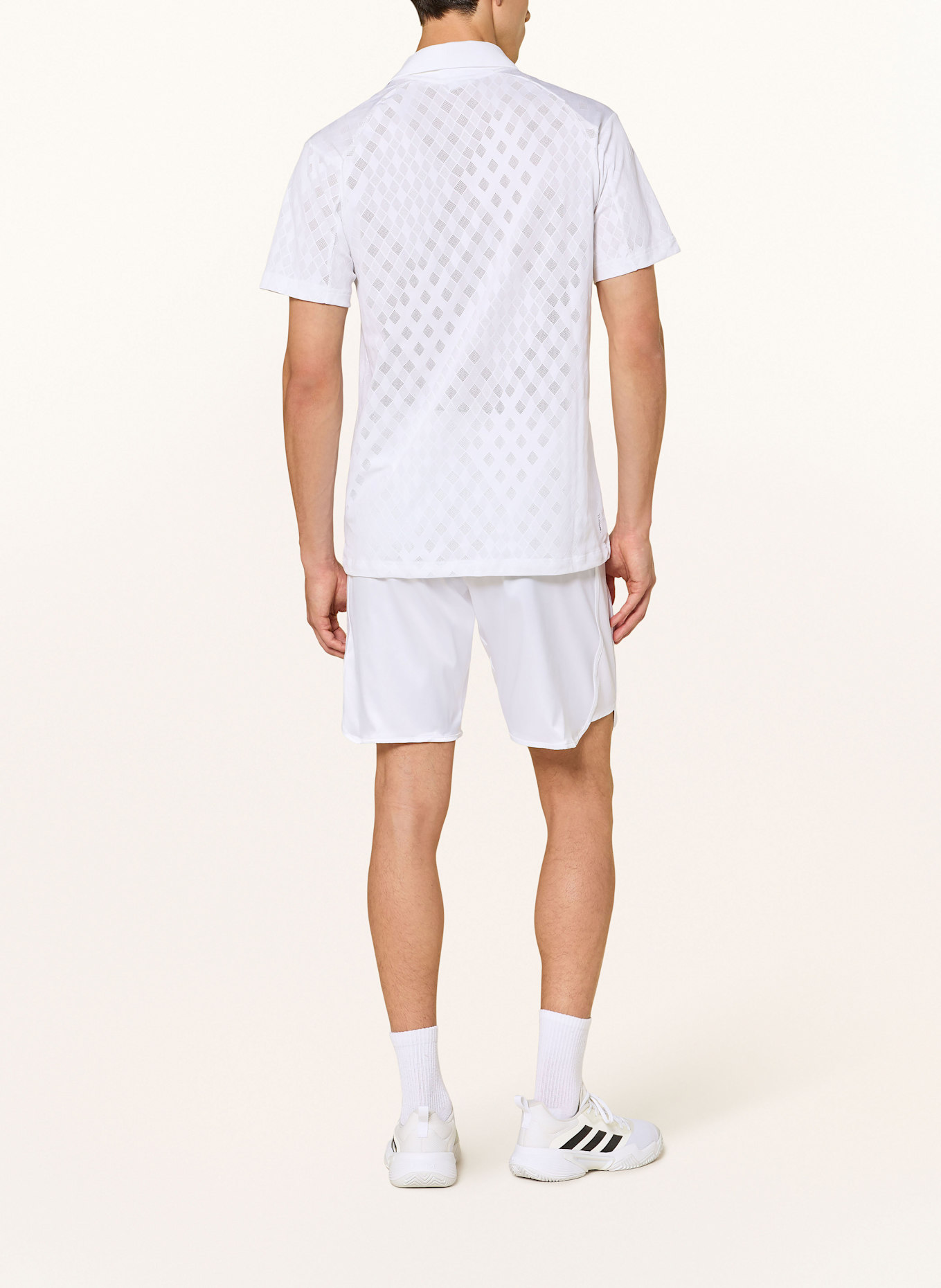 adidas Funktions-Poloshirt TENNIS CLIMACOOL + FREELIFT POLO PRO: WEISS